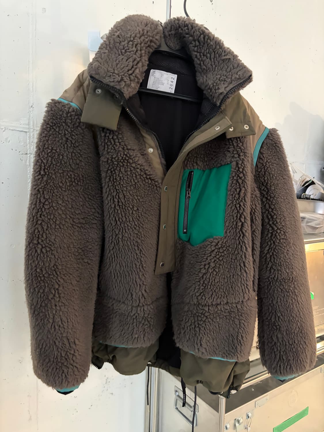 sacai 양털 패딩 상품이미지1