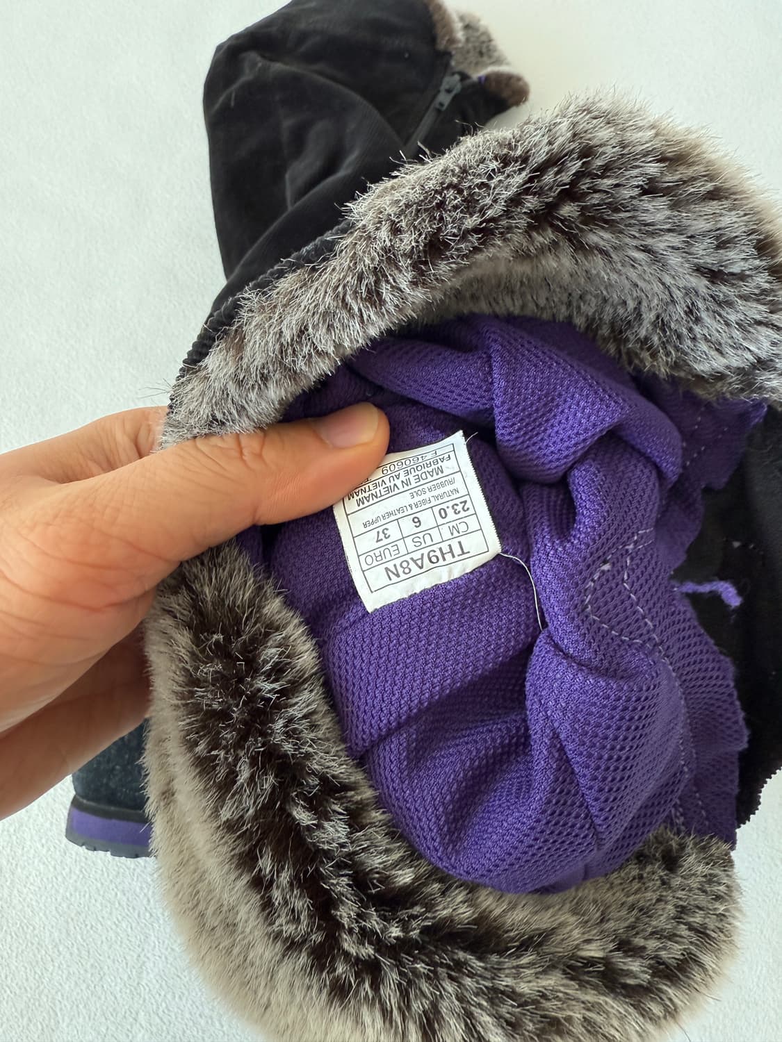 [230]오니츠카타이거(Onitsukatiger) 코듀로이 롱 스니커즈 상품이미지10