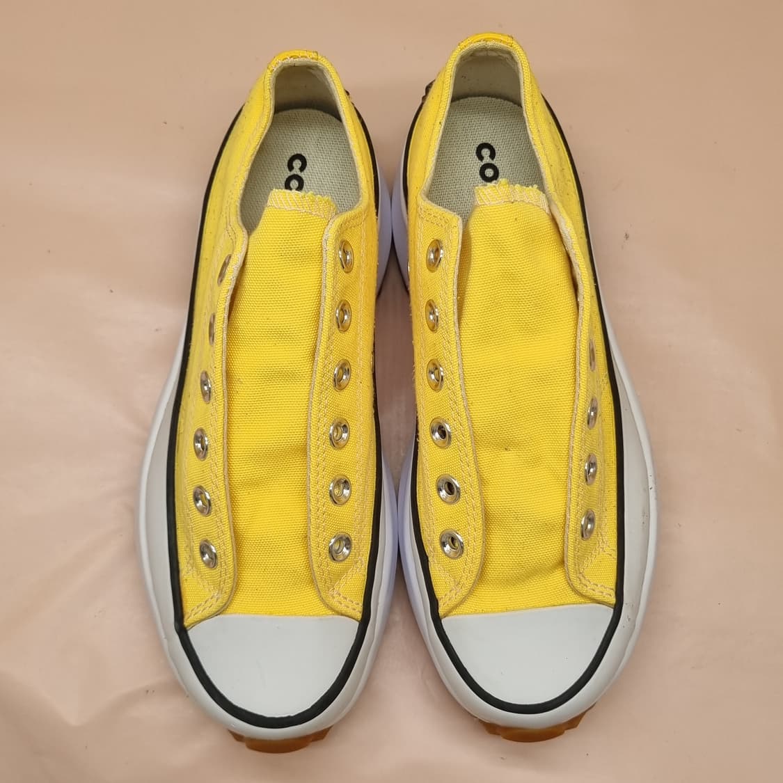컨버스  런스타하이크 로우 노랑 235 상품이미지2