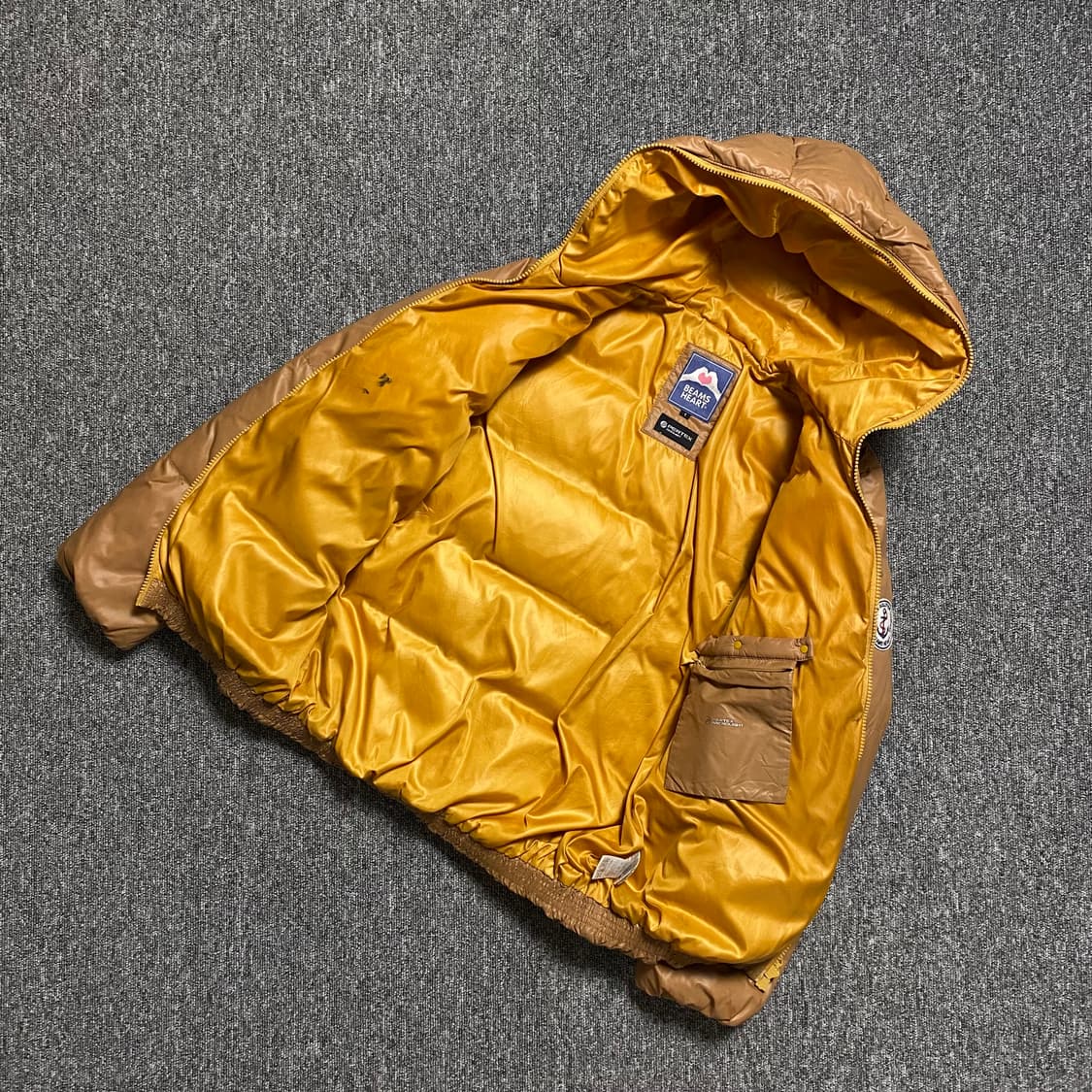 🌊BEAMS HEART petex goose down puffer 상품이미지3