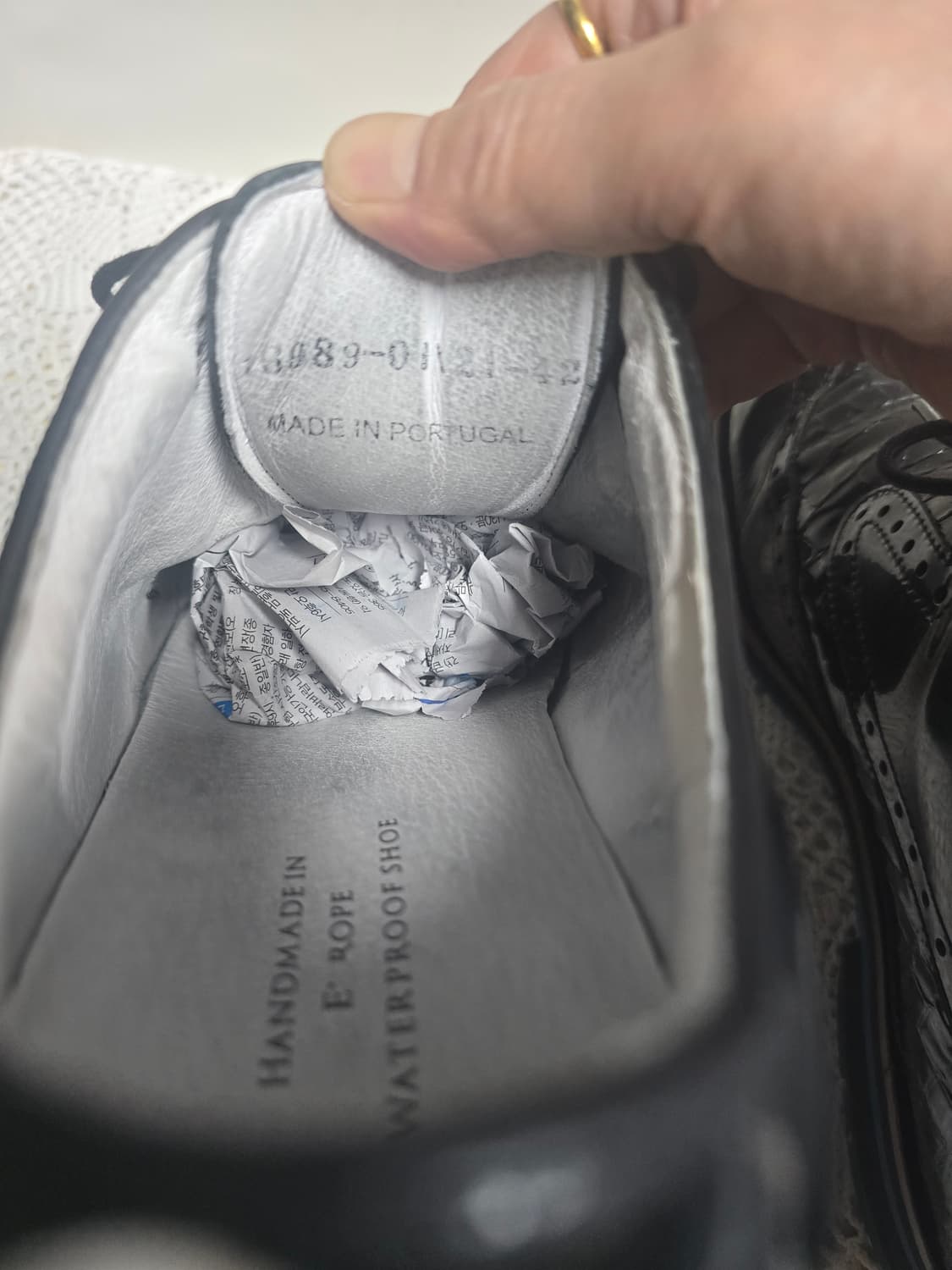 람다 골프화 비테세 블랙 명품 클래식 42 상품이미지8