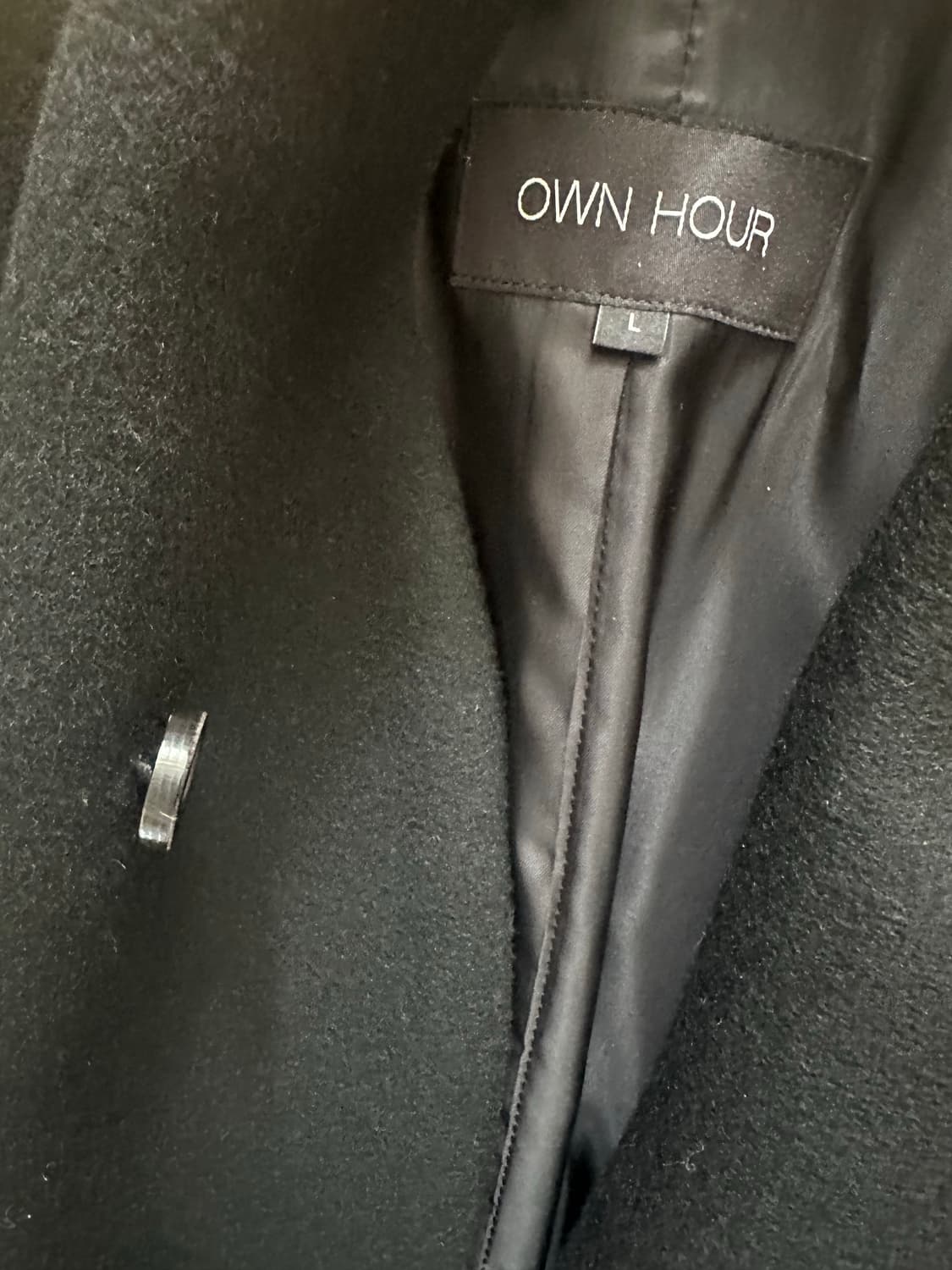 오운아워 김현우 코트 L사이즈 OWNHOUR 티베탄 상품이미지4