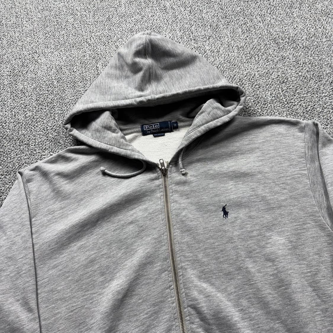 폴로 랄프로렌 포니 그레이 후드집업 상품이미지2