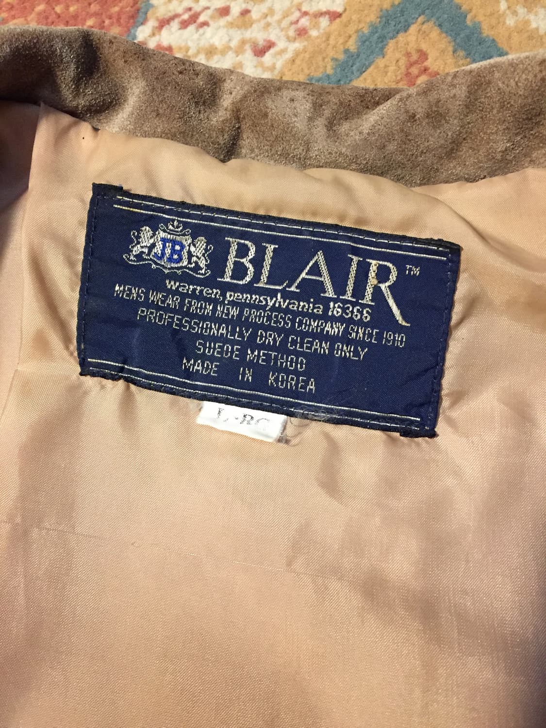 90‘s 빈티지 스웨이드 레더 자켓 상품이미지6