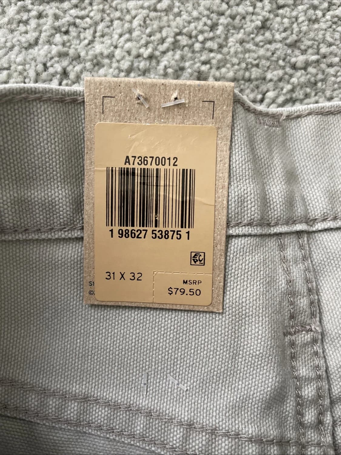 리바이스 568 루즈 스트레이트 더블 니 카펜터 팬츠 상품이미지10