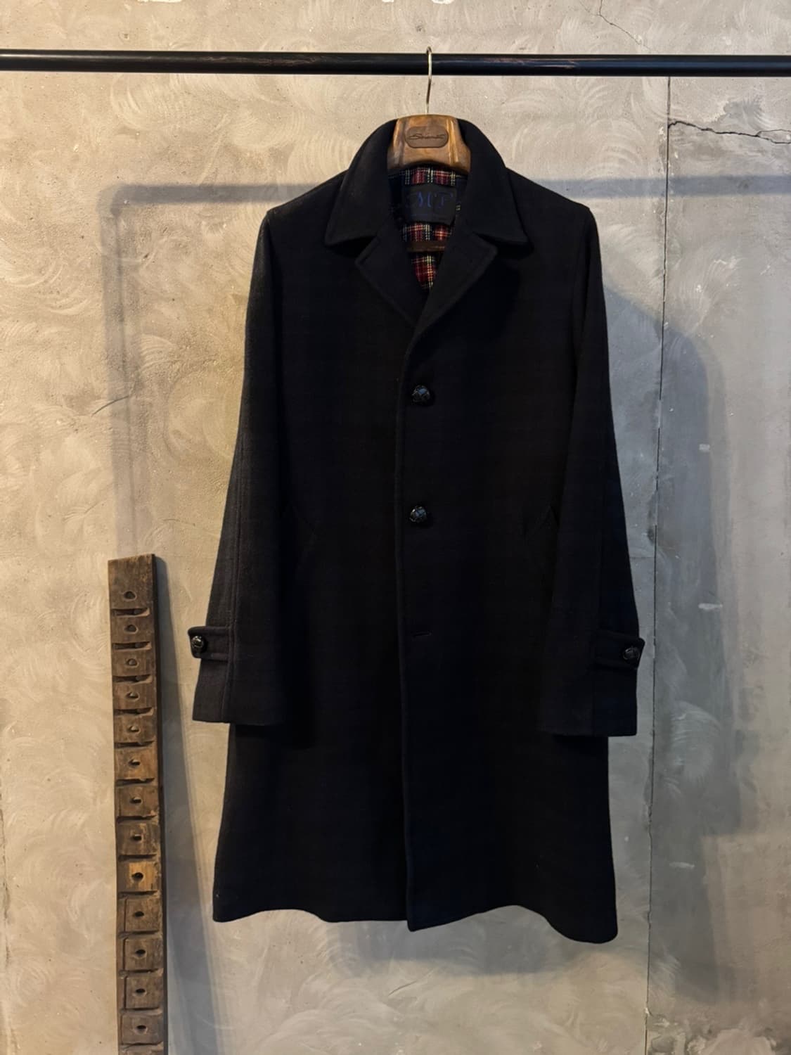 MP 마시모 피옴보 트위드 코트 100 상품이미지6