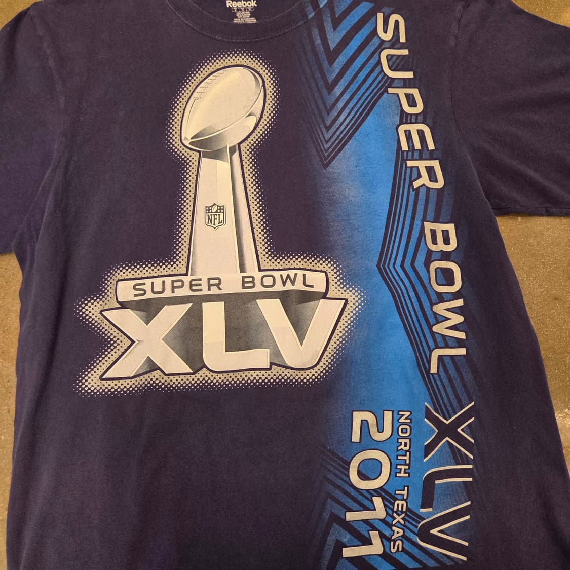 리복 NFL 슈퍼볼 XLV 2011 반팔 티셔츠 상품이미지3
