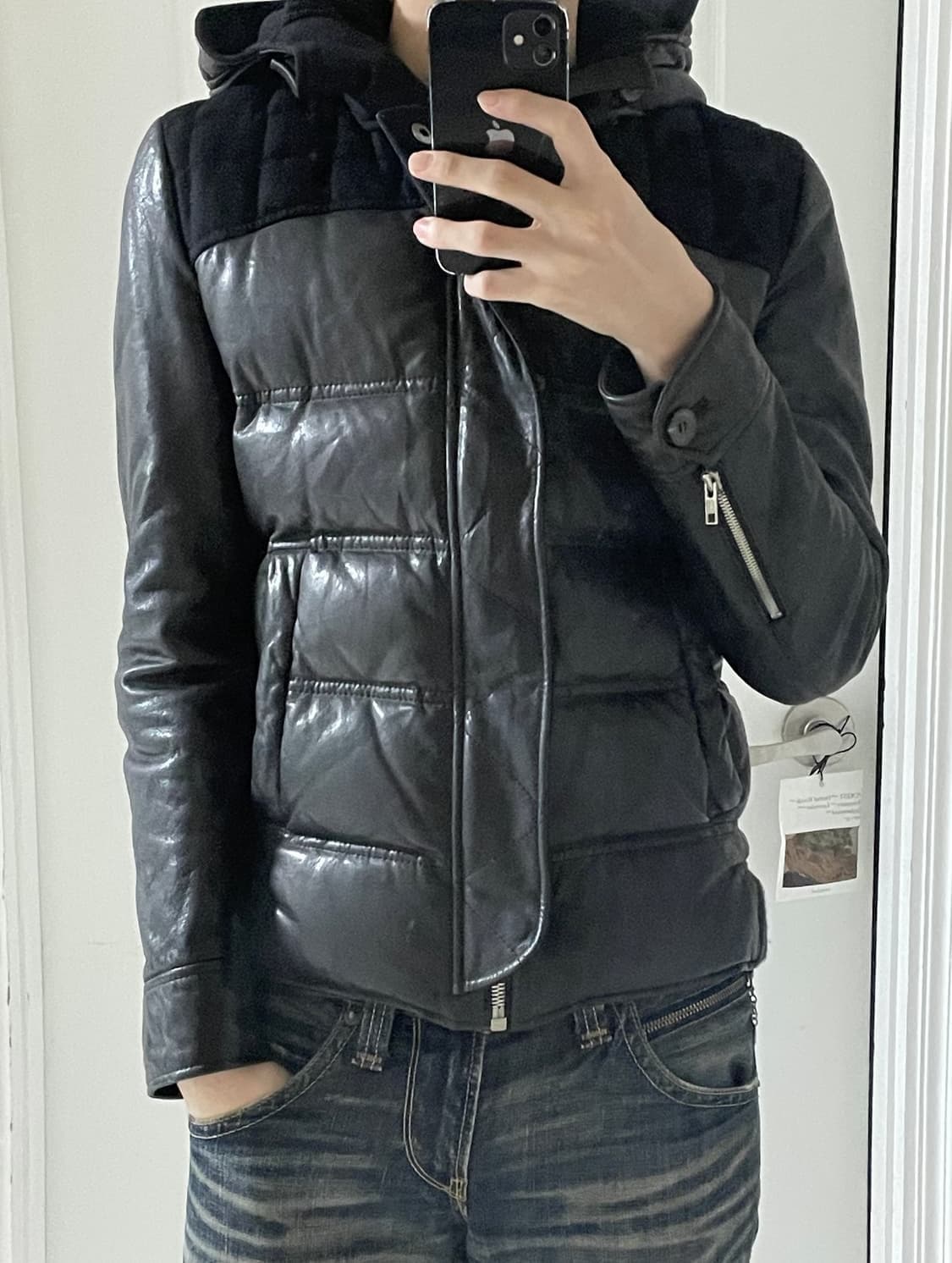 시스템 쉽스킨 다운 자켓 상품이미지7