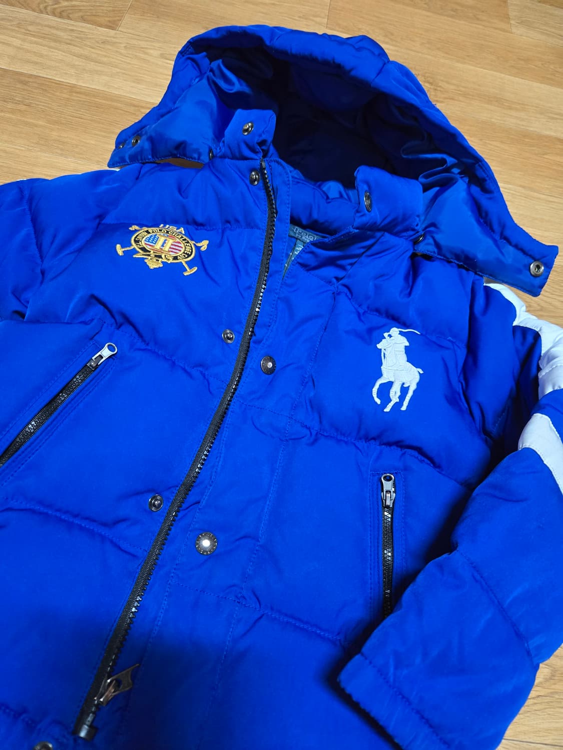 폴로 랄프로렌 아동 빅포니 다운 패딩(6~7세) 상품이미지5