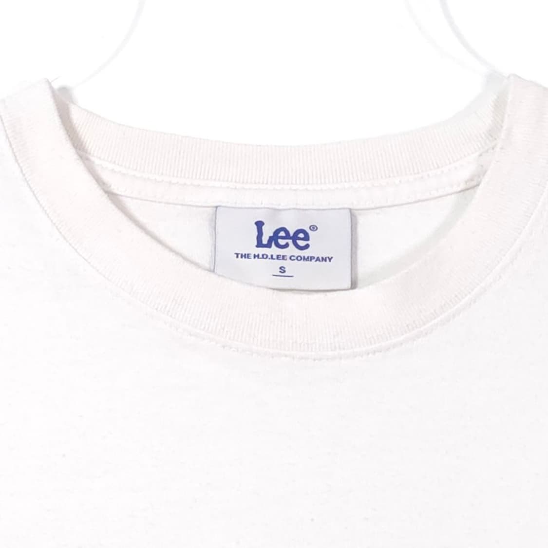 LEE 워킹 그래픽 화이트 반팔티 S 상품이미지5