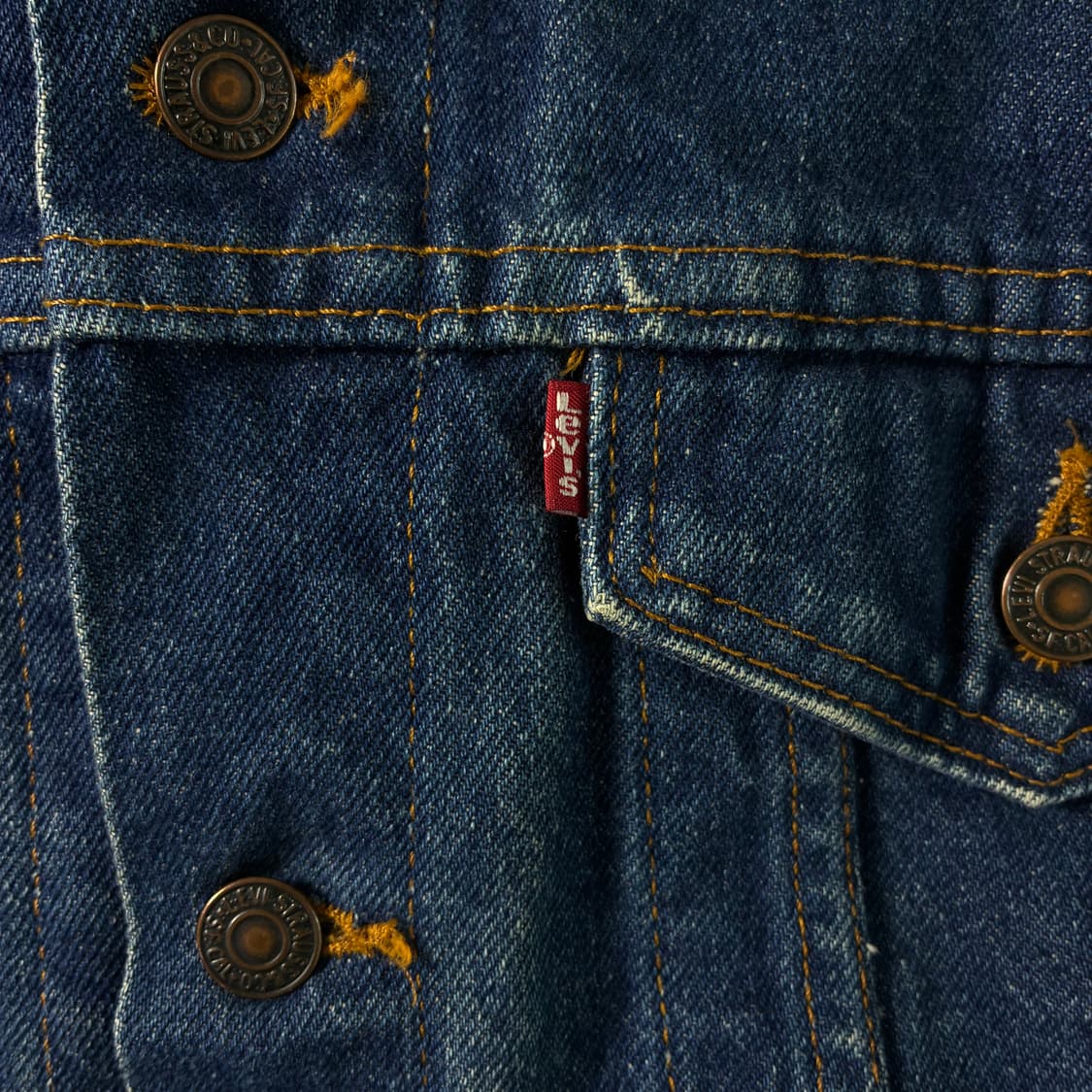 Levi's  리바이스 레드탭 70505 데님 트러커 자켓  상품이미지4