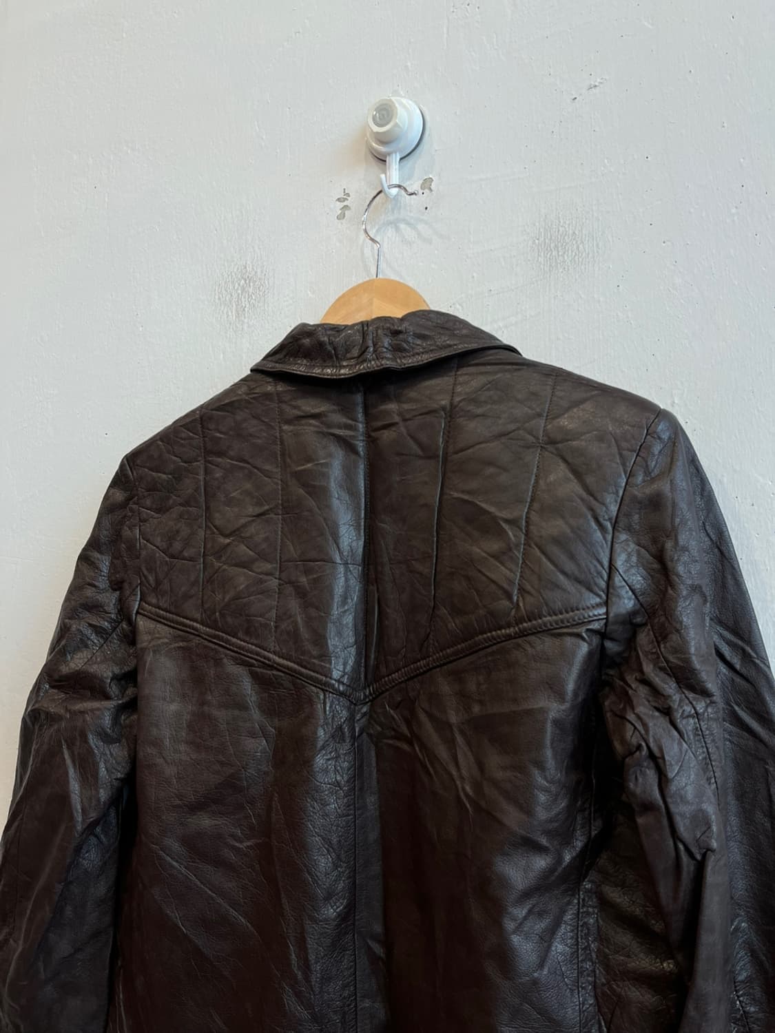 90s BORIS 리얼레더 자켓 상품이미지4