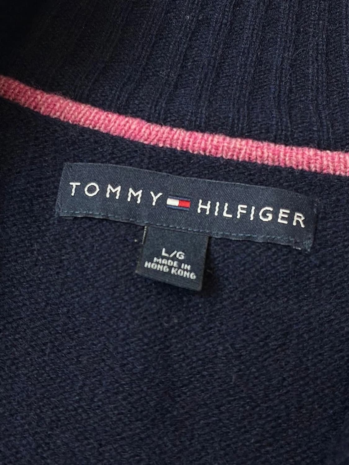 타미힐피거 올드스쿨 멀티컬러 스트라이프 니트 집업] PN5425 상품이미지7