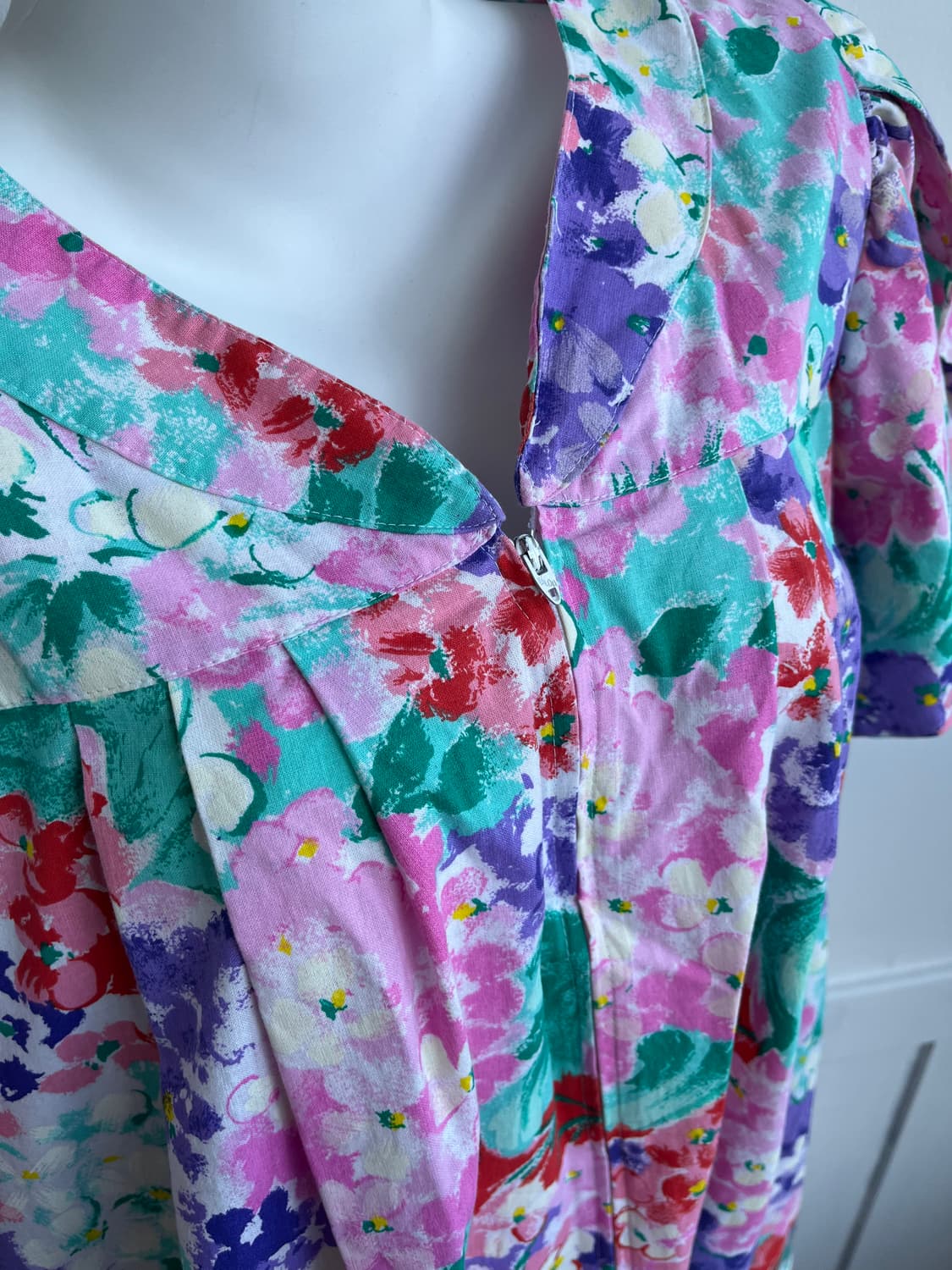 Ruth Norman New York 튤립 소매 원피스 상품이미지5