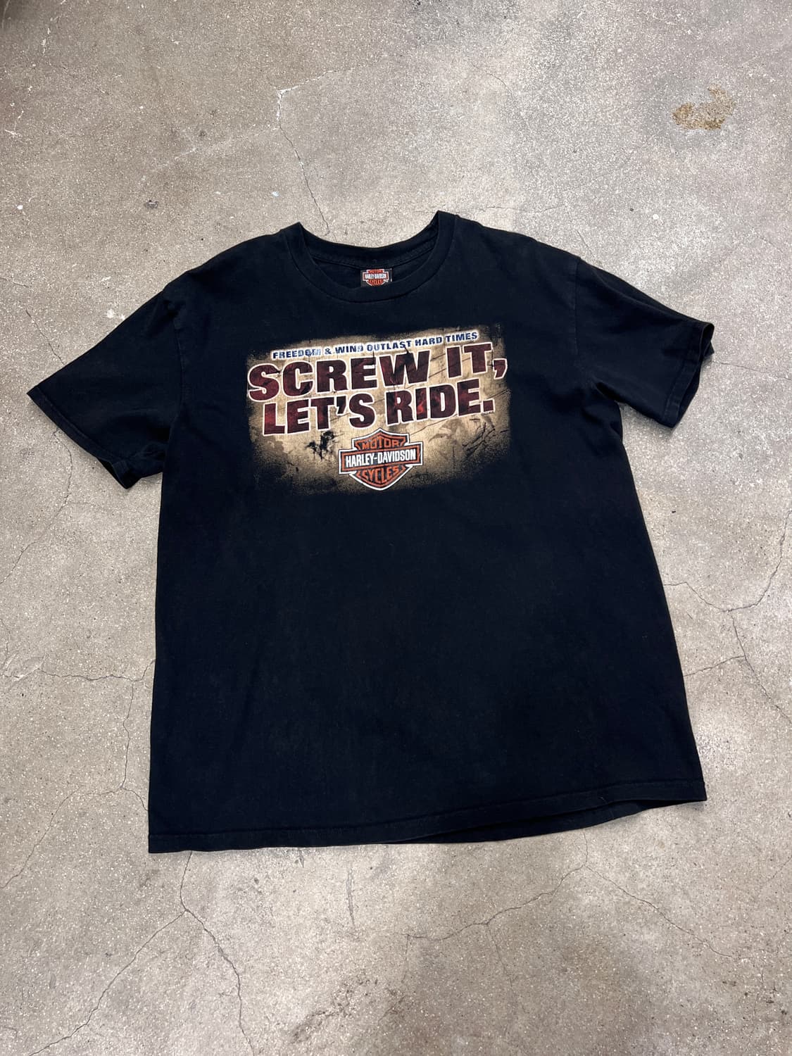00’s 할리데이비슨 플로리다 반팔티 상품이미지1
