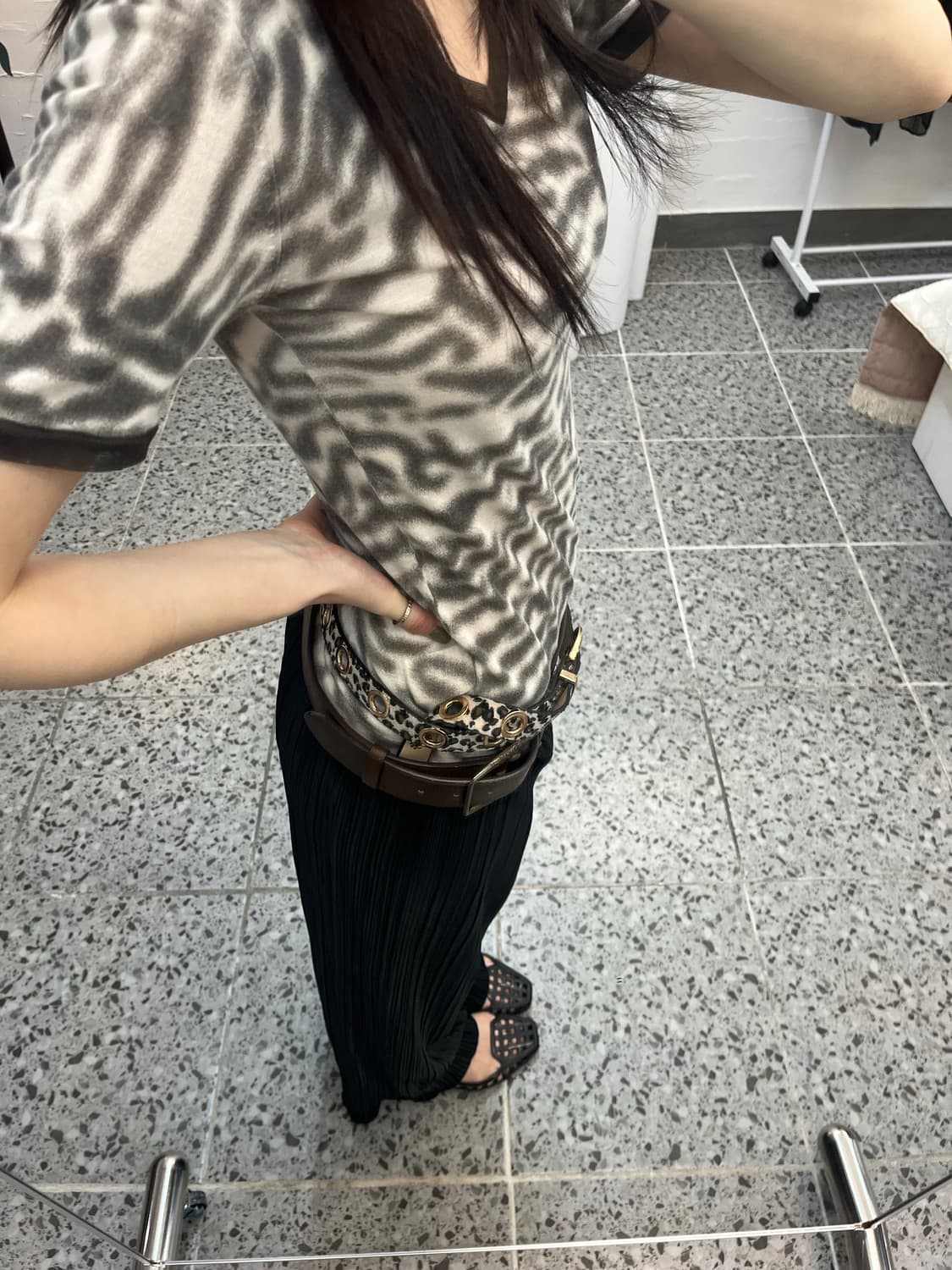 애니멀 프린팅 티셔츠 상품이미지1