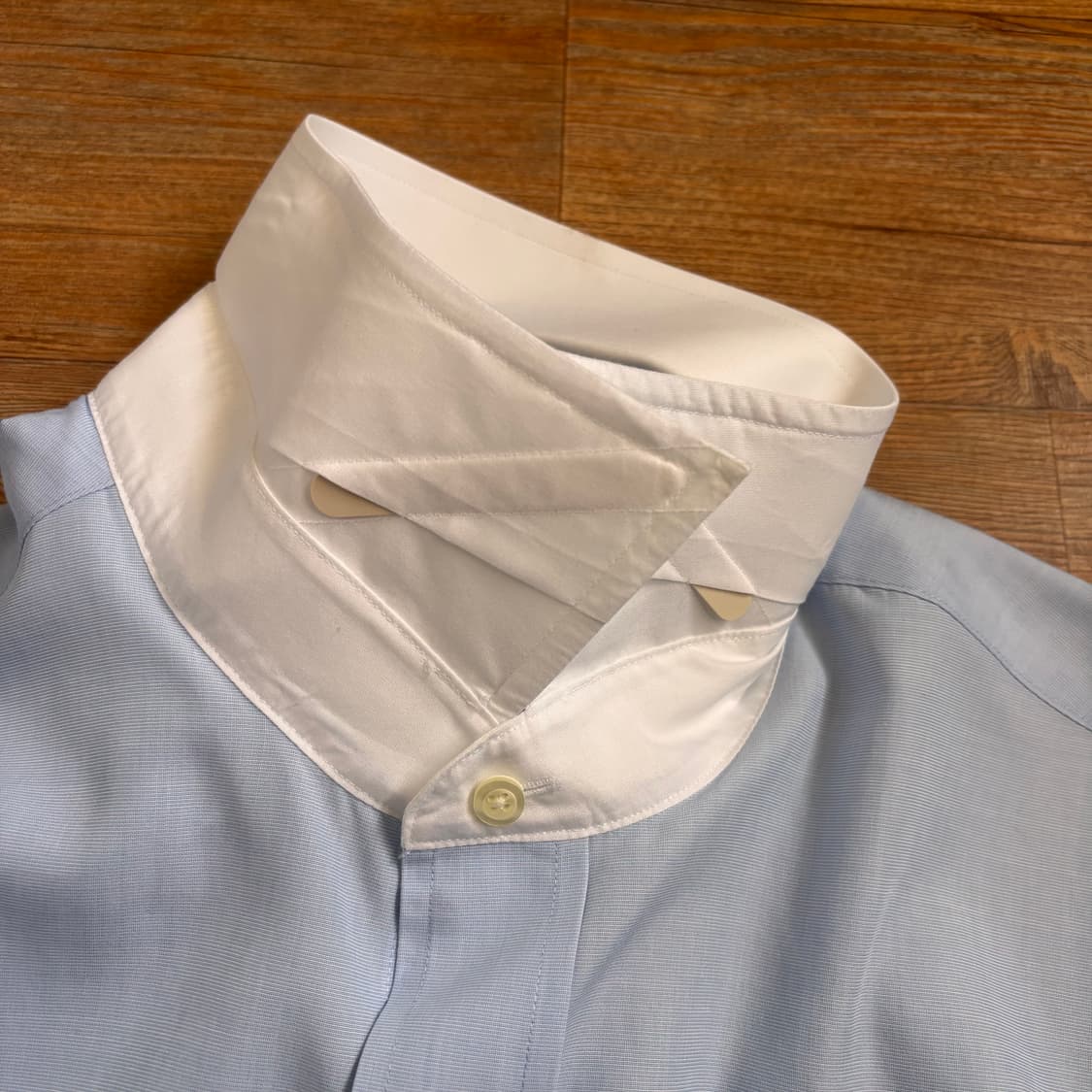 브룩스 브라더스 드레스 셔츠 110 커프스 버튼 투톤 클래식 상품이미지9