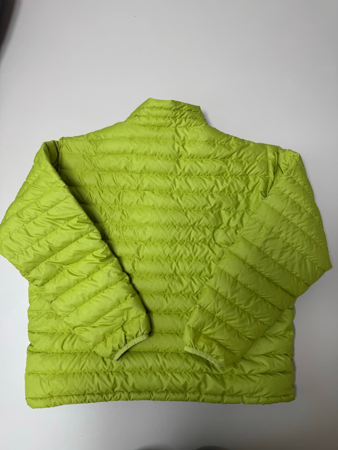 XL 파타고니아 다운스웨터 자켓 라임 상품이미지9