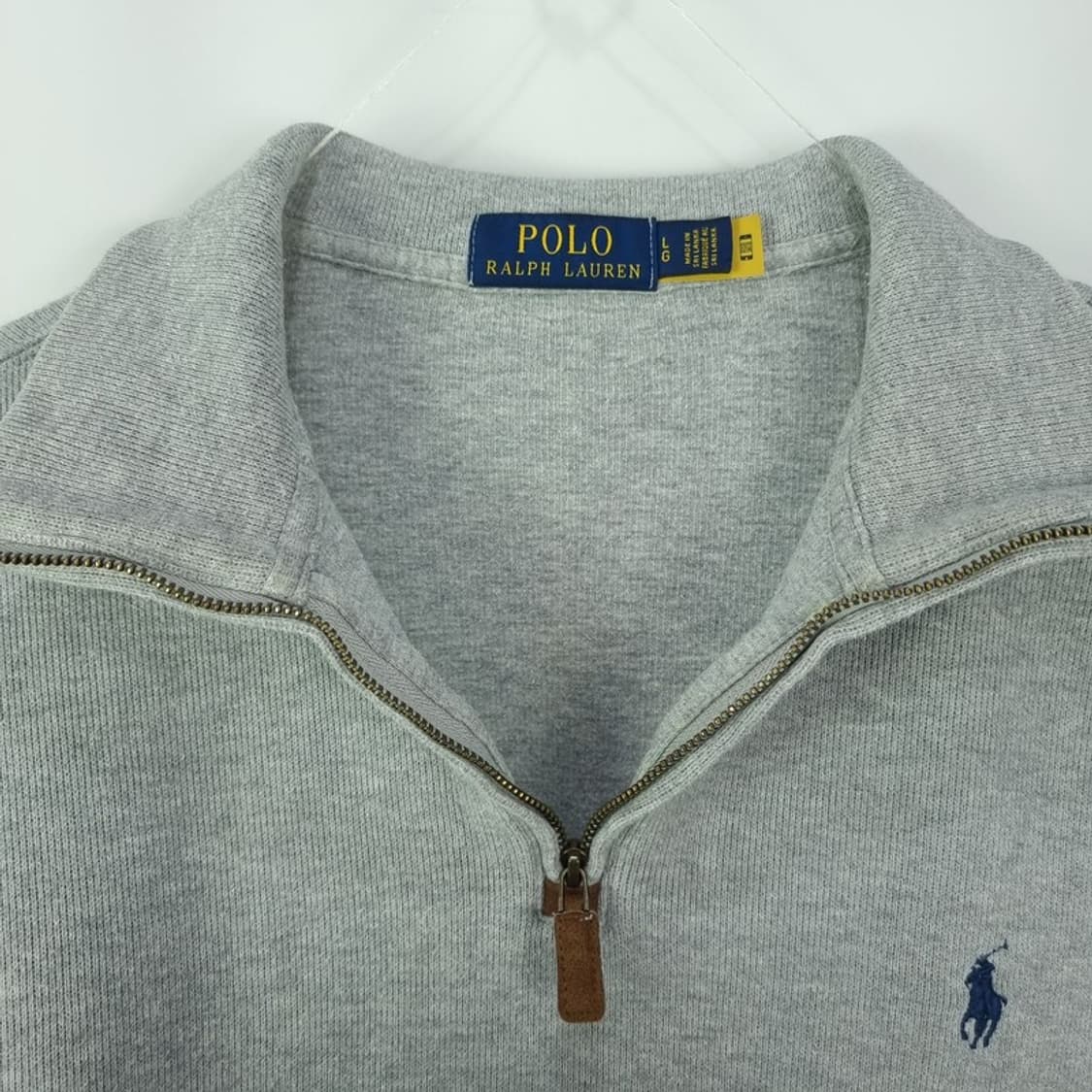 [폴로 랄프로렌] 포니 로고 자수 하프집업 반집업 니트 M18695 상품이미지9