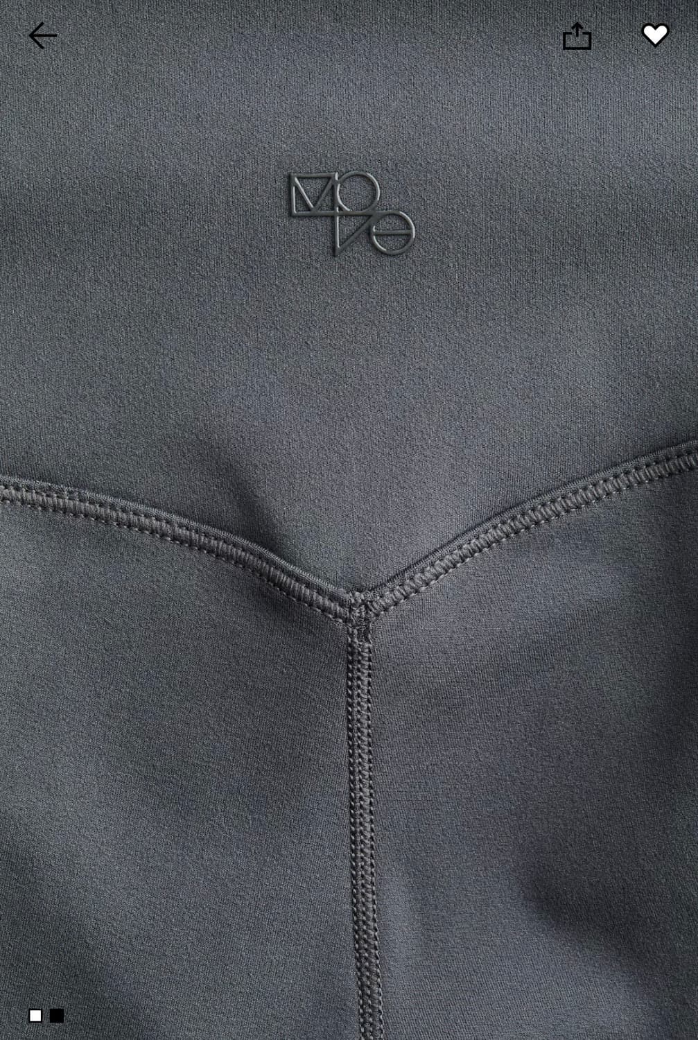 H&M 스포츠 브라 / 스포츠 플레어 레깅스 다크 그레이 상품이미지9