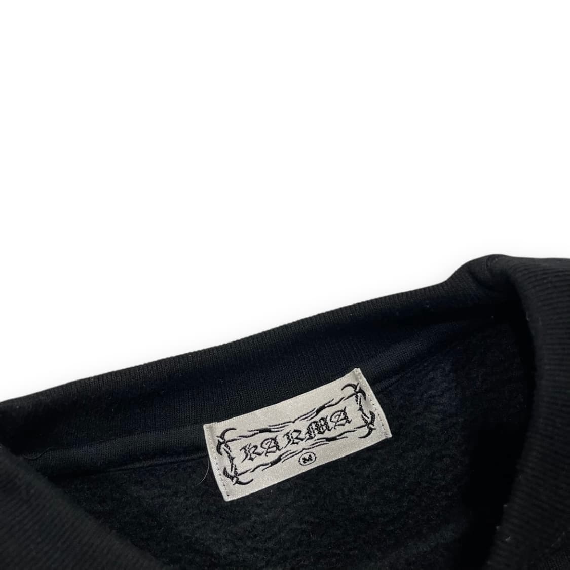 펑크 카르마 트라이벌 크로스 윙 다크 빈티지 맨투맨 상품이미지5