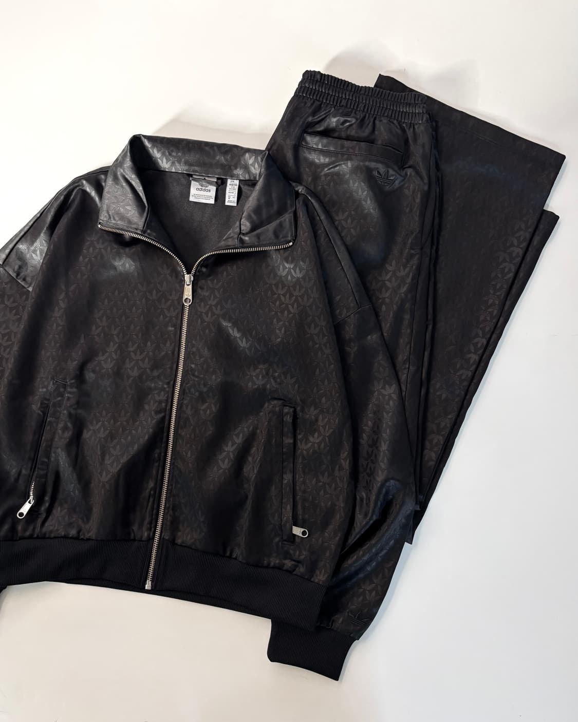 Adidas 아디다스 모노그램 새틴 져지 셋업 상품이미지1