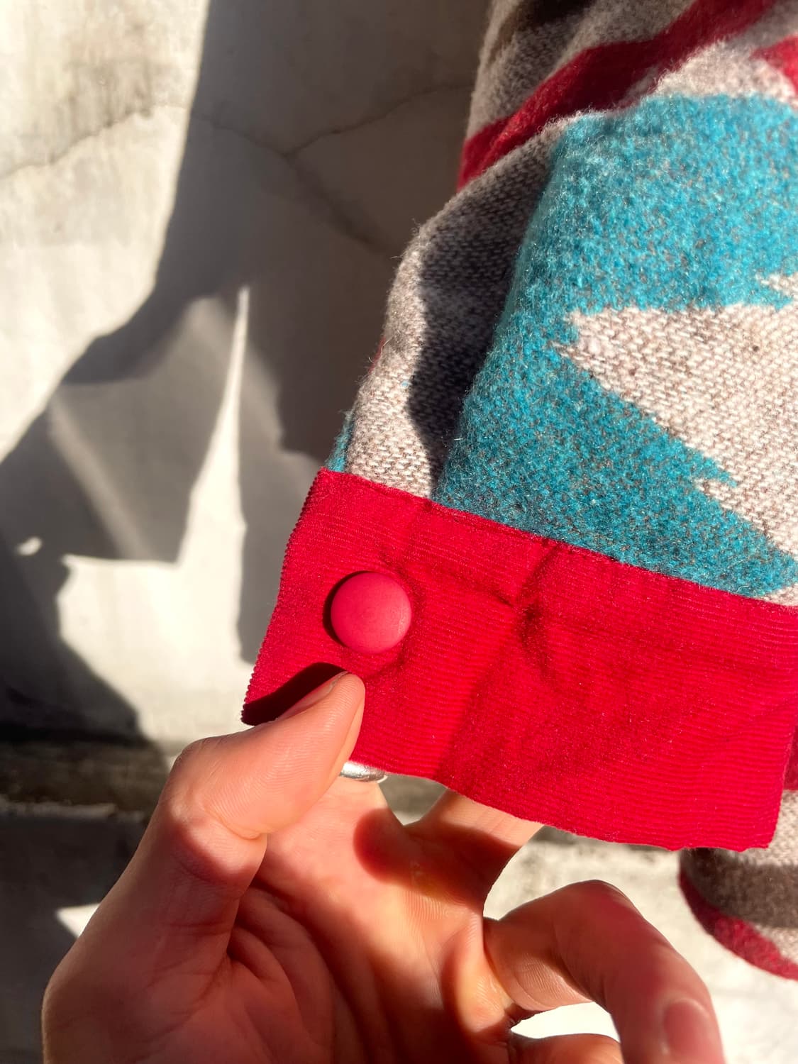 Navajo Pattern Flannel Shirt 상품이미지5