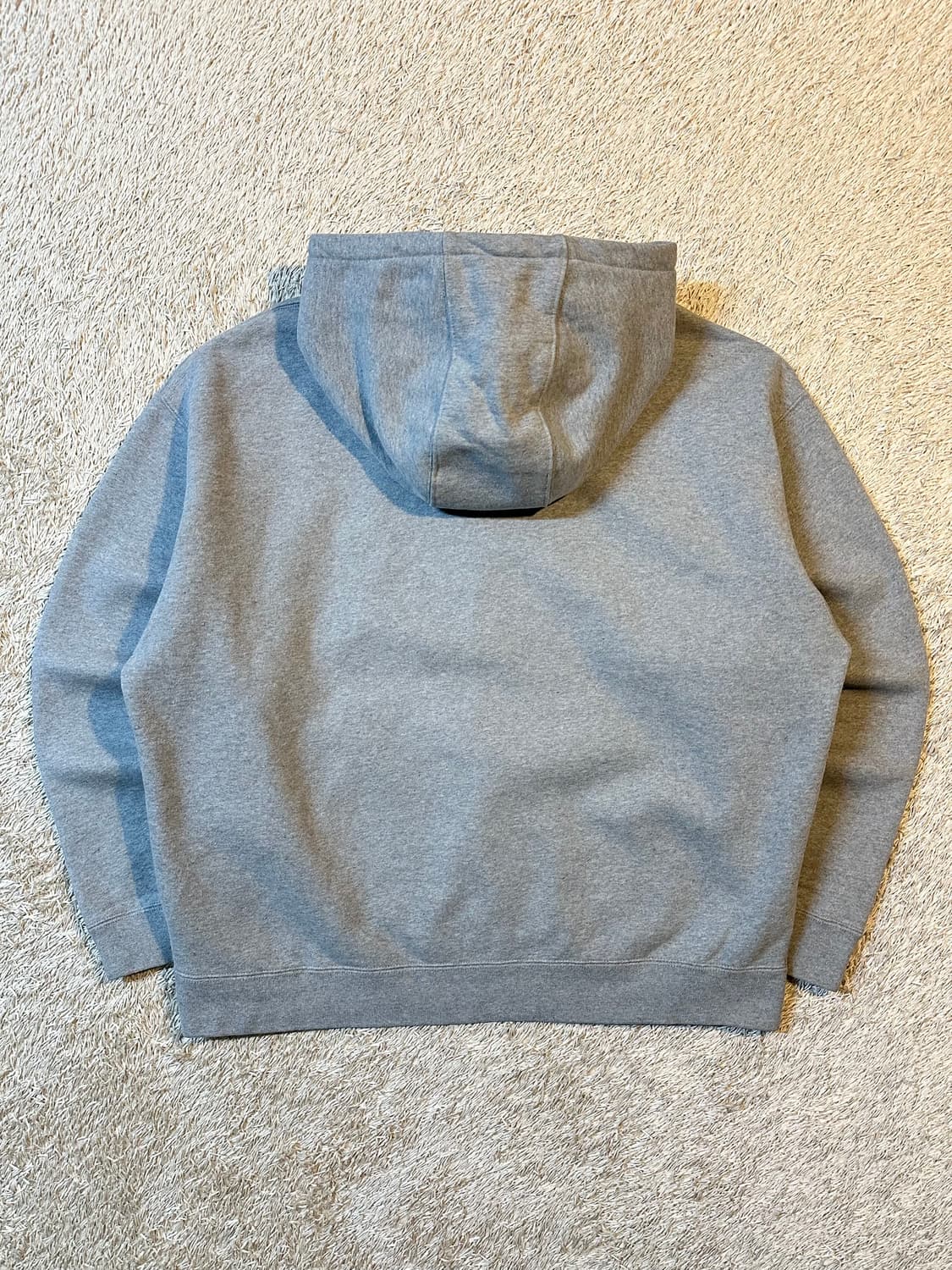 나이키 NIKE NRG 솔로 스우시 플리스 후드티 그레이 상품이미지3