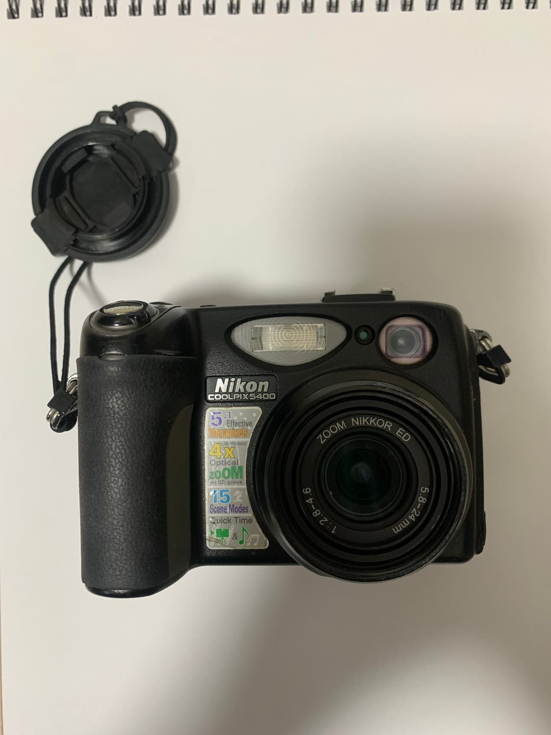 Nikon Coolpix 5400 판매합니다 (카드 리더기 포함) 상품이미지3