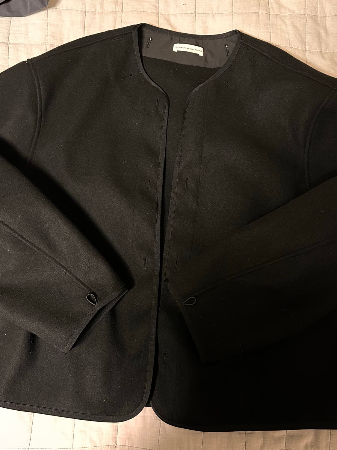 오토매틱포더피플 프리 라이너 차콜 블랙 2사이즈 상품이미지1