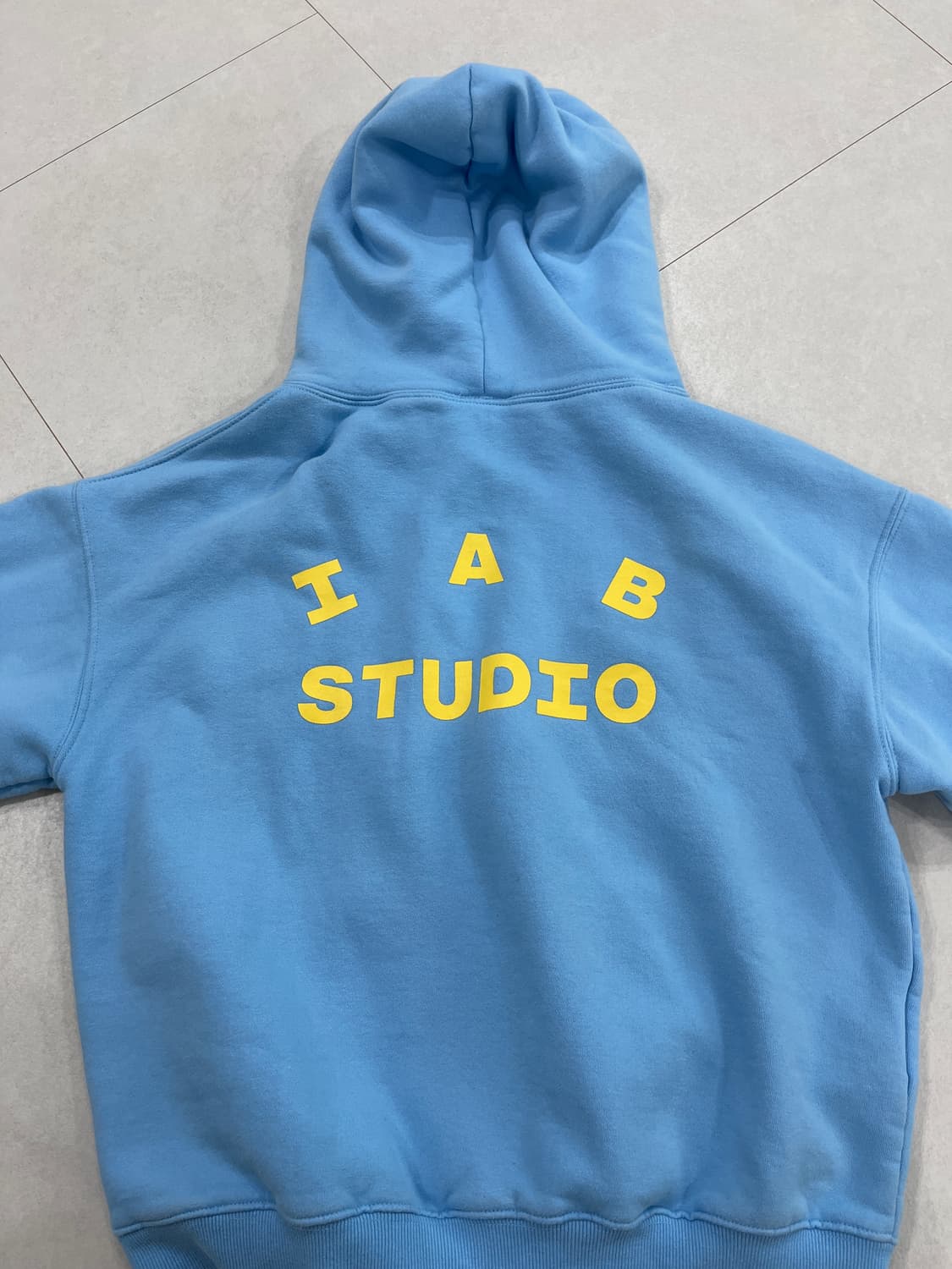 IAB 후드티 하늘색 M 상품이미지2