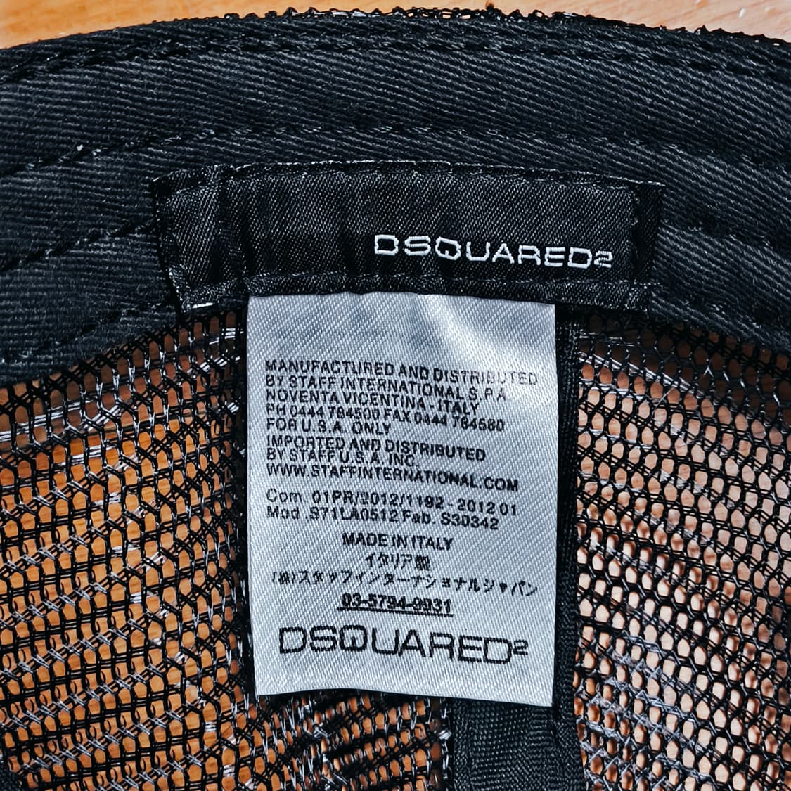 [Made in Italy] Dsquared2 디스퀘어드 메쉬캡 상품이미지5