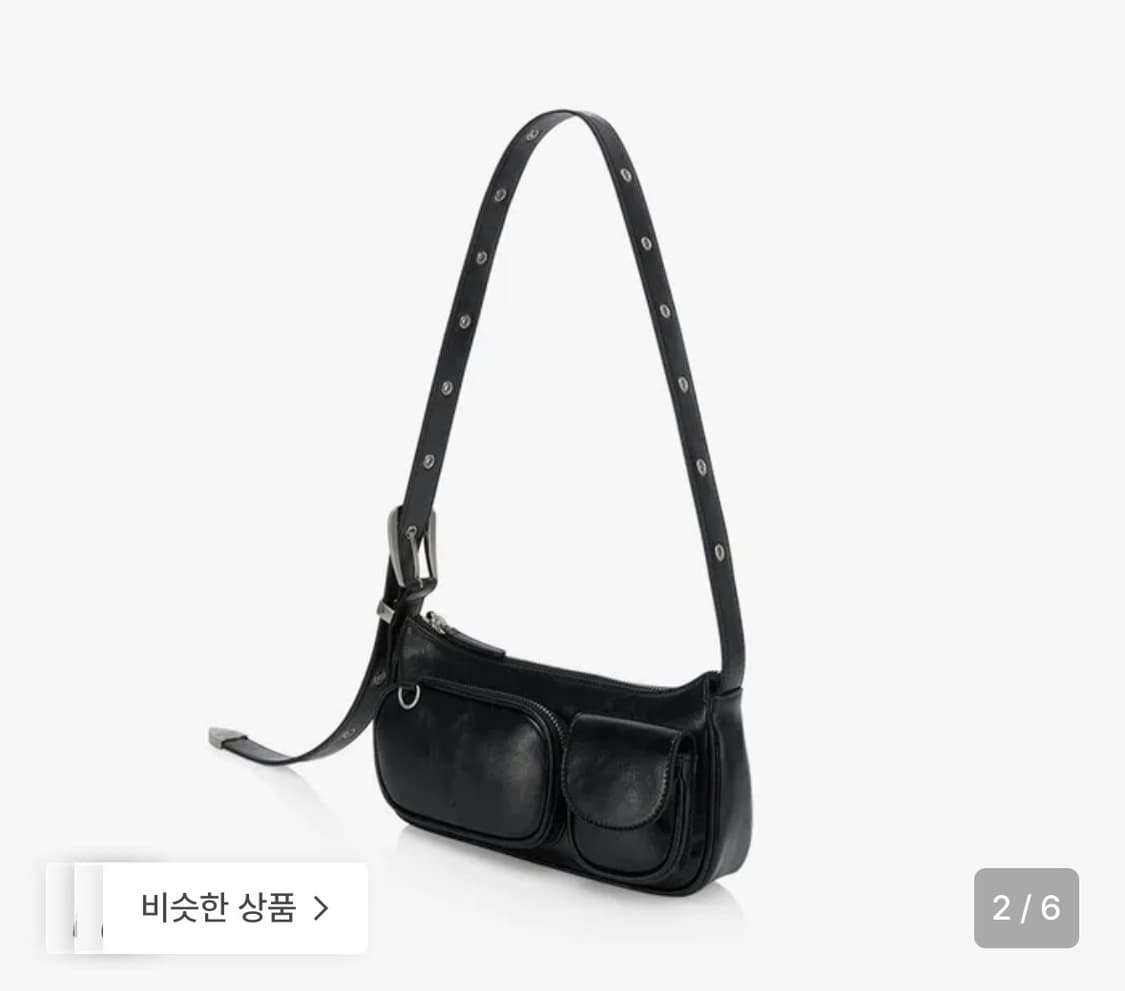 파인드카푸어 벨티 포켓백 25 블랙 상품이미지1