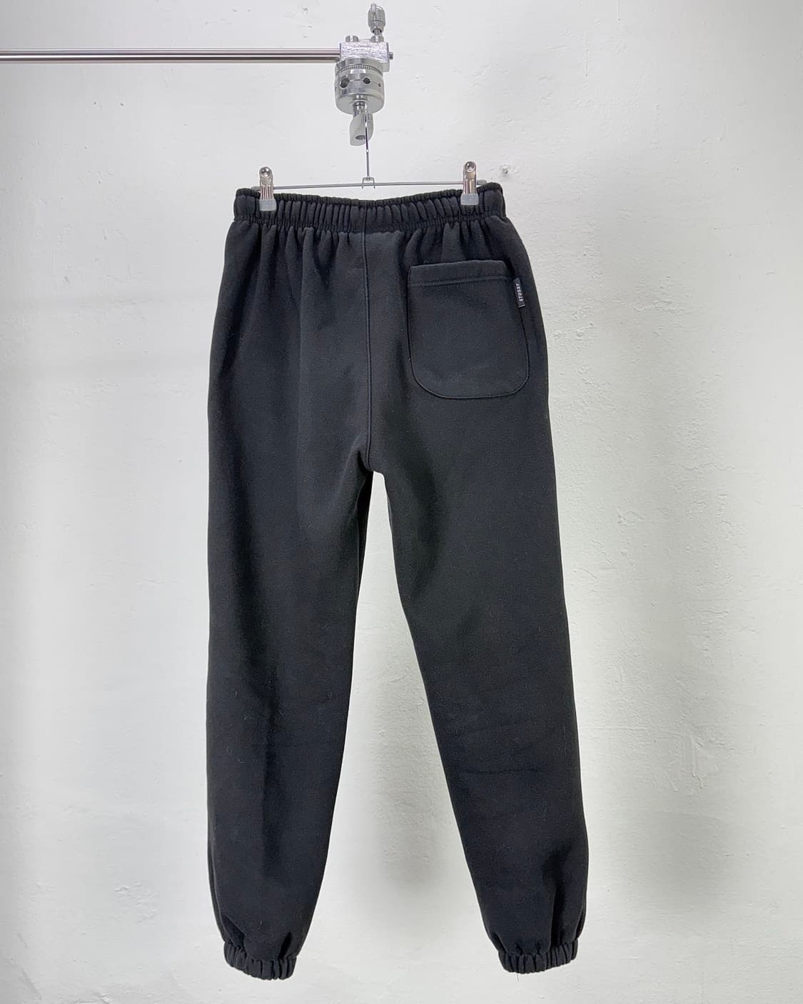 스투시 워시드 블랙 스톡 스웨트 팬츠 상품이미지6