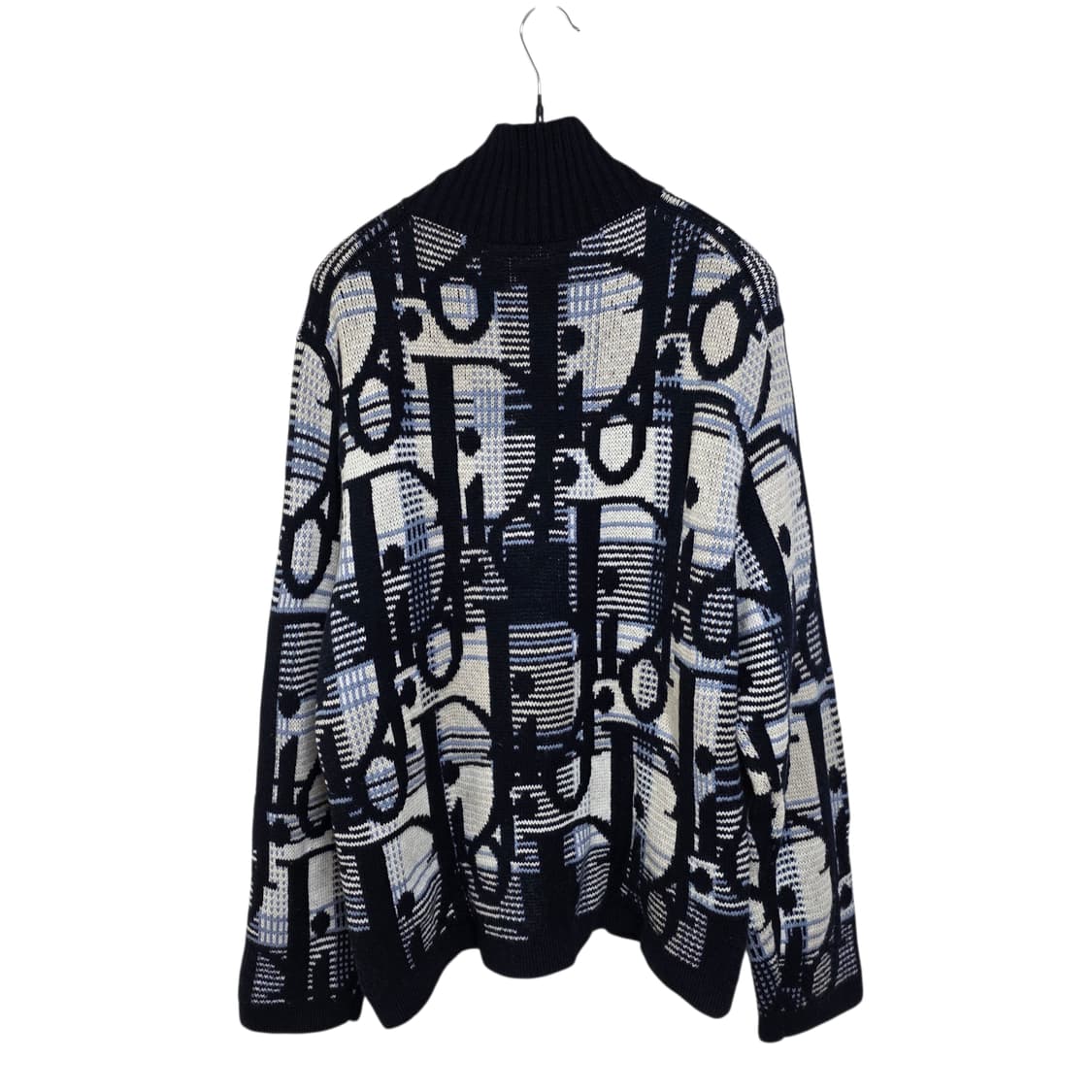 디올 오블리크 타탄체크 하이넥 니트 상품이미지2