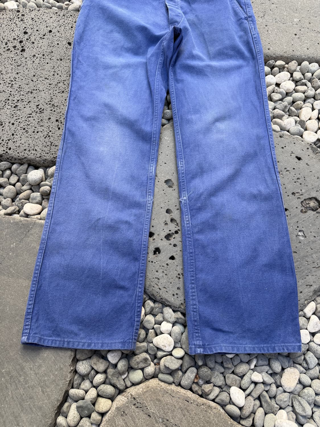 WASHED BLUE OLD VINTAGE 빈티지 프렌치워크팬츠 상품이미지4