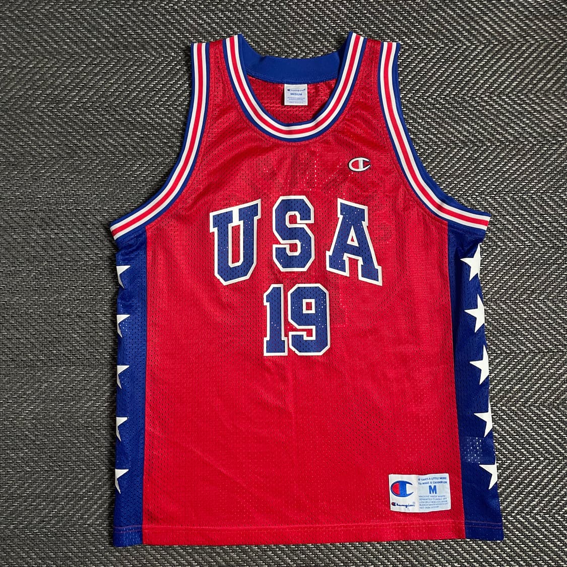 챔피온 USA 올드스쿨 스윙맨 빅로고 져지o 4847 상품이미지1