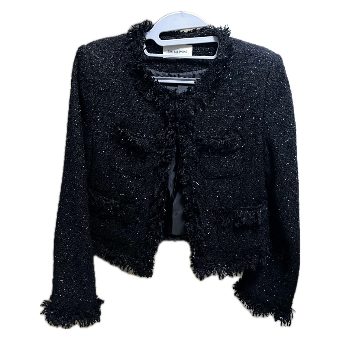 투밍 (tuming) 트위드 자켓 블랙 상품이미지5