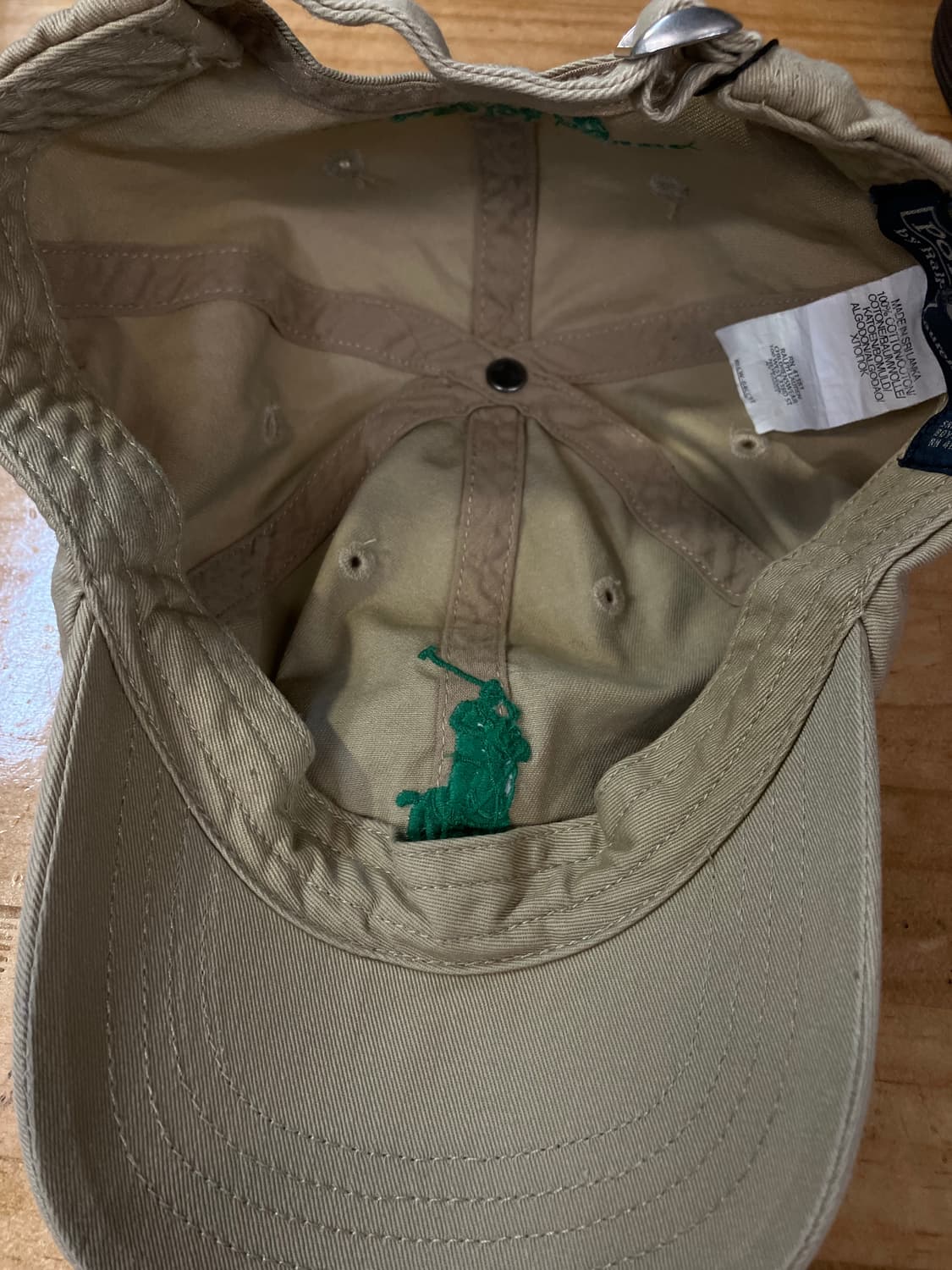 폴로 랄프로렌 볼캡 모자 베이지  #csz2112 상품이미지2