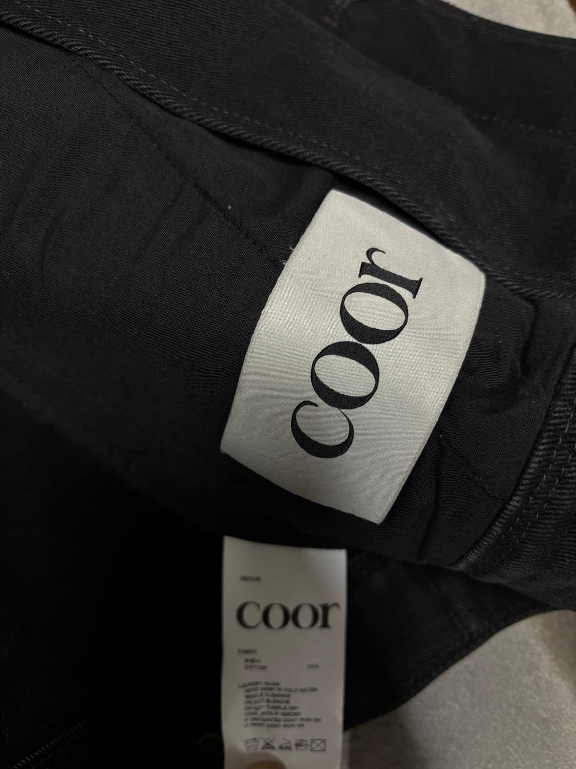 쿠어 트위스트 데님 자켓 상품이미지2