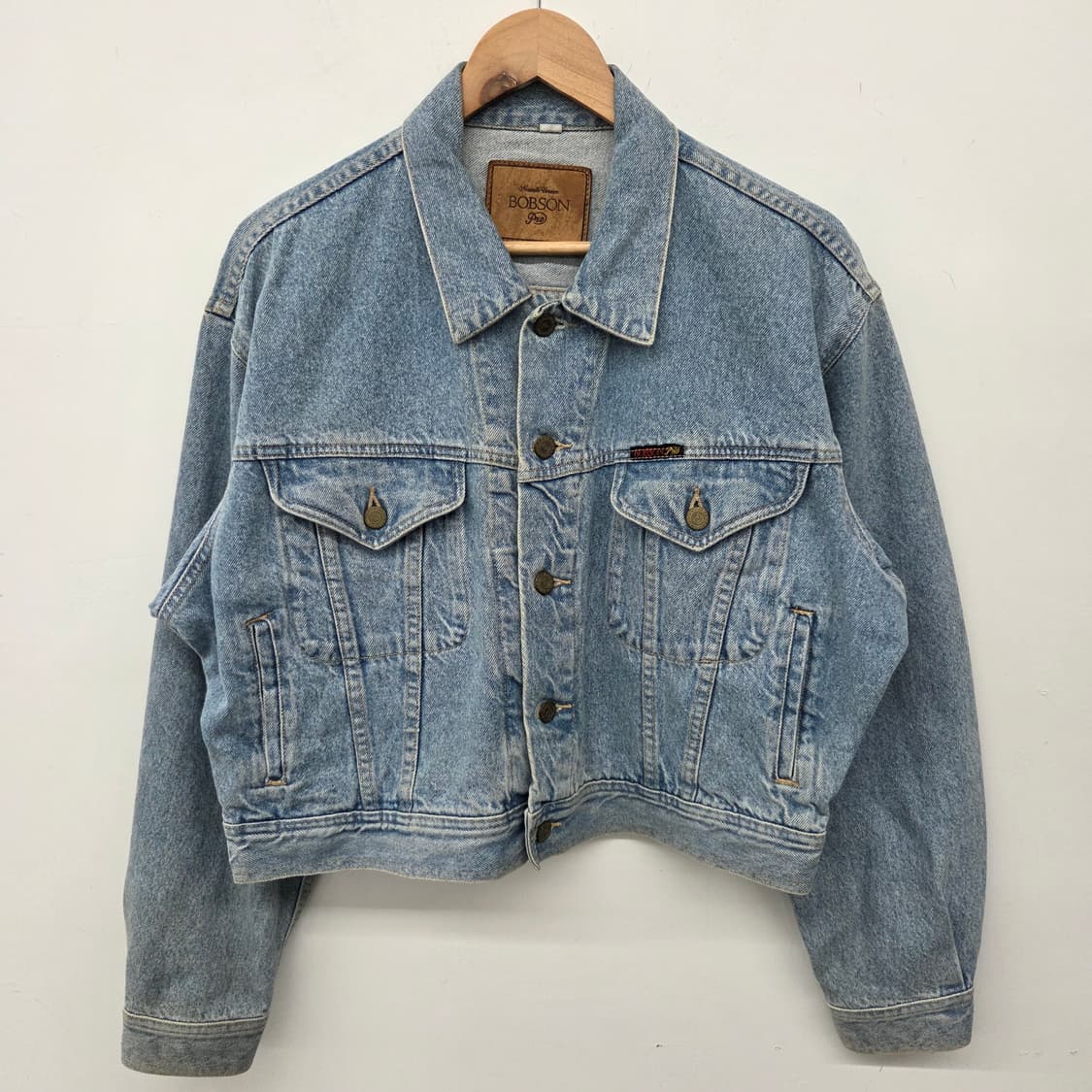 BOBSON 밥슨 청 데님 자켓 여L 상품이미지2