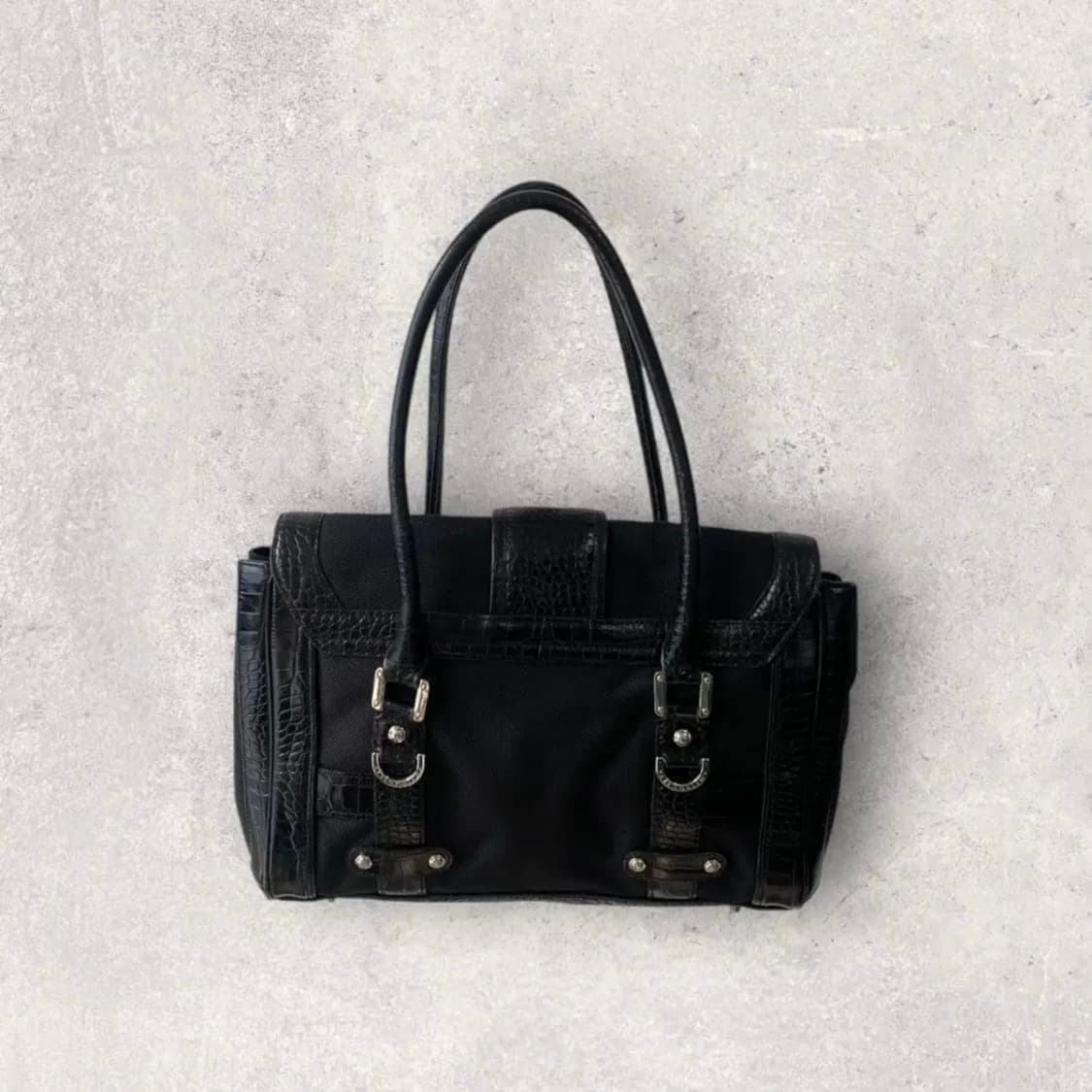 빈티지 메트로시티 블랙 토트백 가방 빈티지 갸루 오네갸루 와투케 히메갸루 상품이미지2