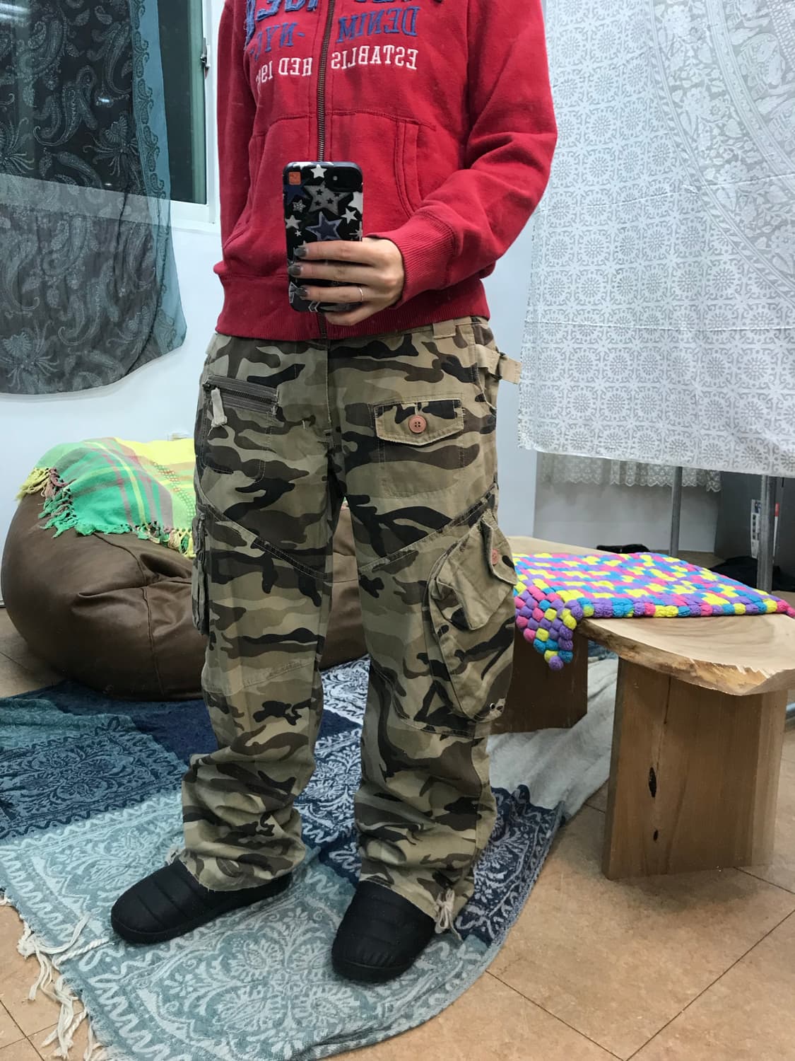 river island 카모 카고팬츠  상품이미지1