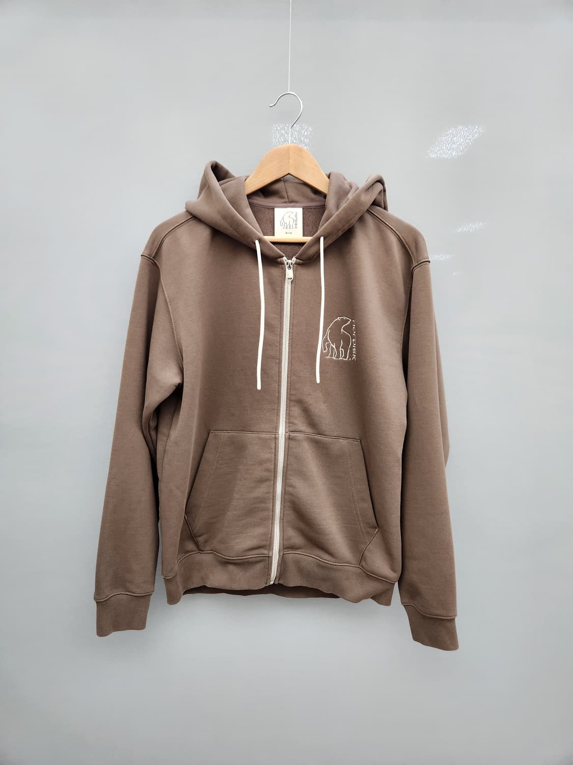 노르디스크 브라운 후드집업_23년 상품이미지1