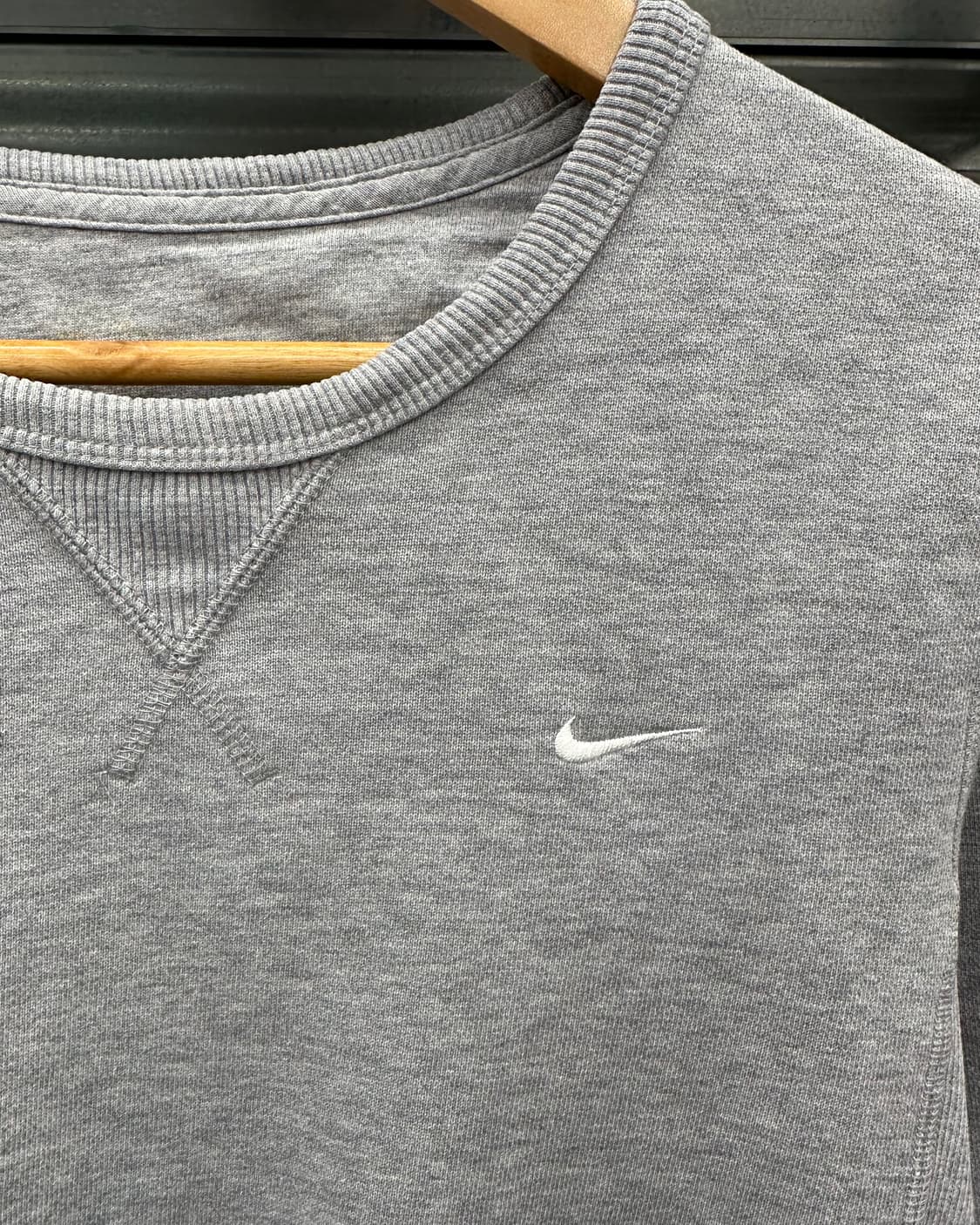 (WOMEN)나이키 크롭 맨투맨-M1446 상품이미지4