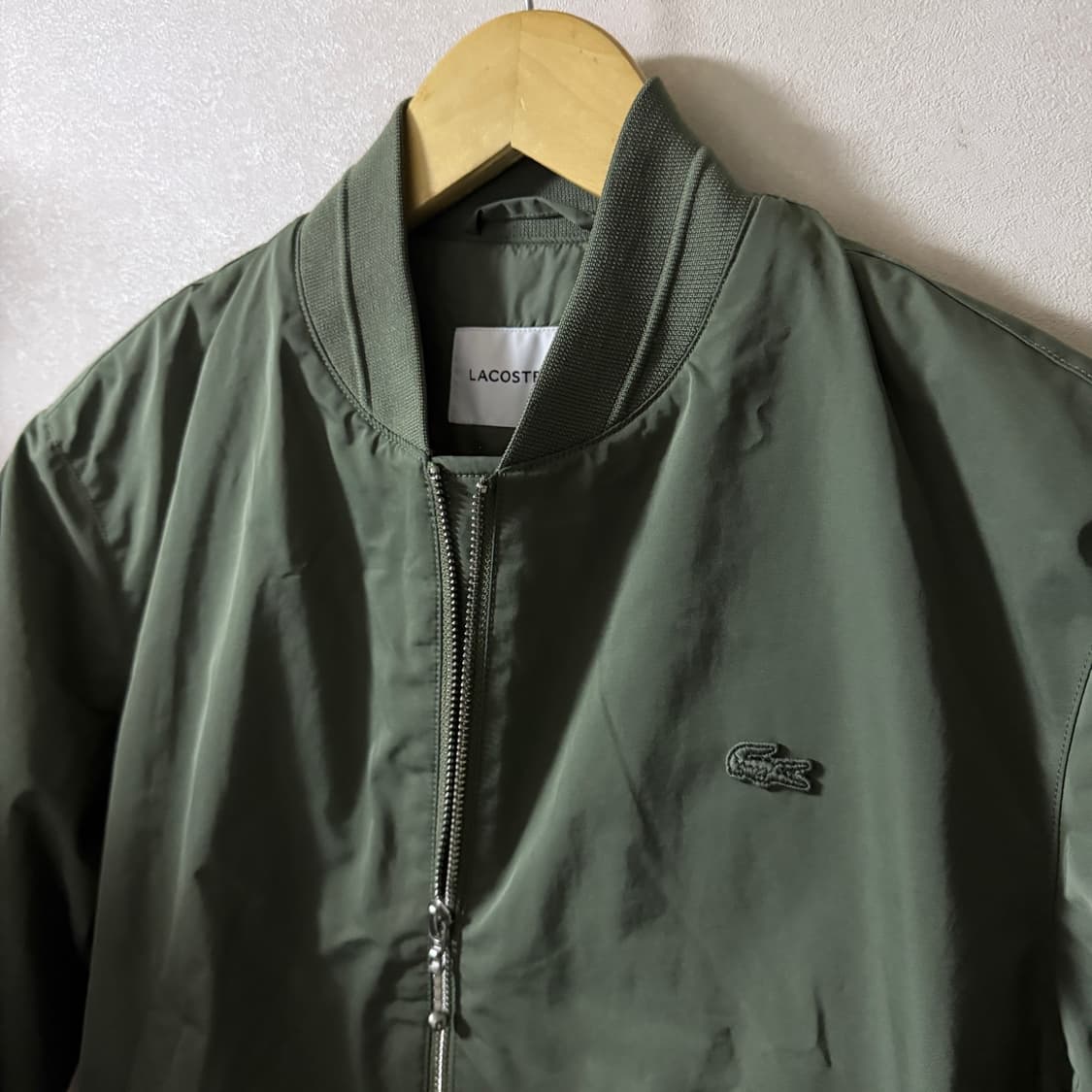 라코스테 여성 MA-1 항공 숏점퍼  34(66정도) 상품이미지2