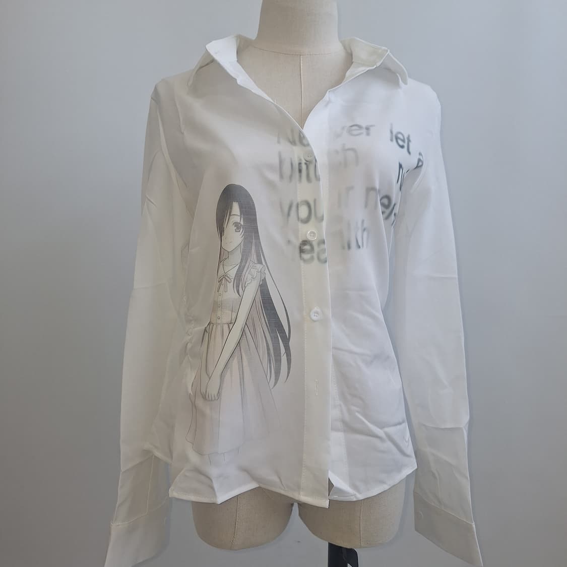 Ruin girl shirts 커스텀 셔츠 y2k 사이버코어  상품이미지1