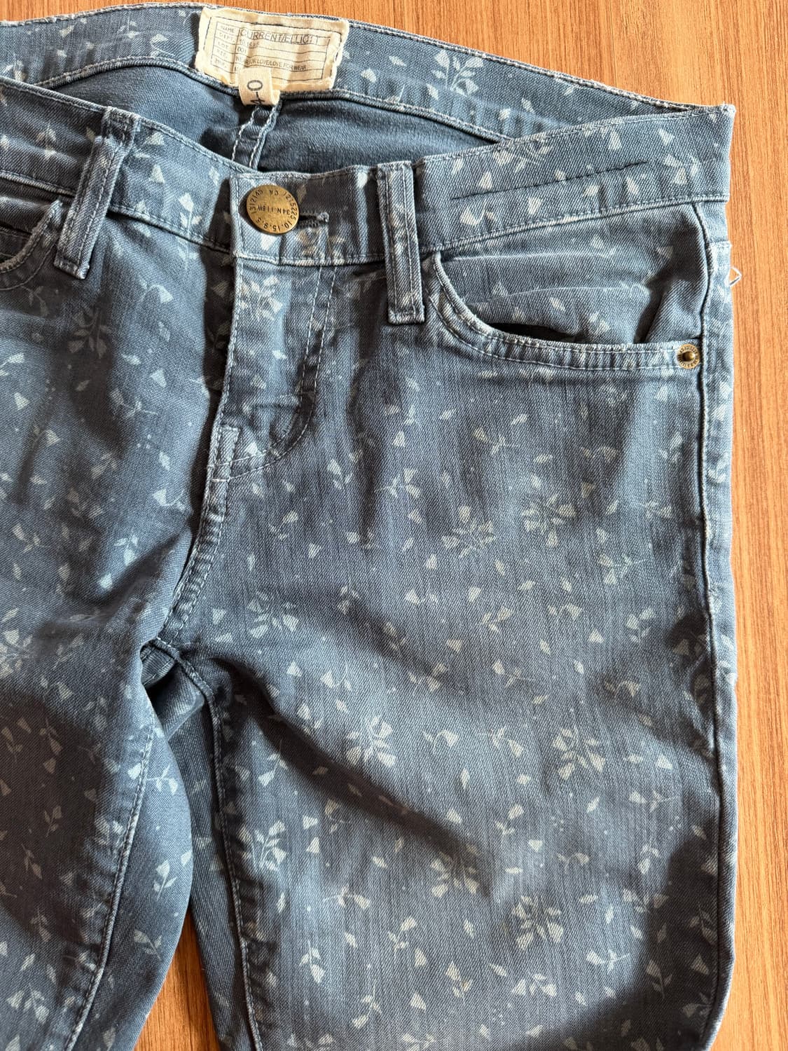 커렌트엘리엇 스틸레토 진 플로럴  상품이미지3