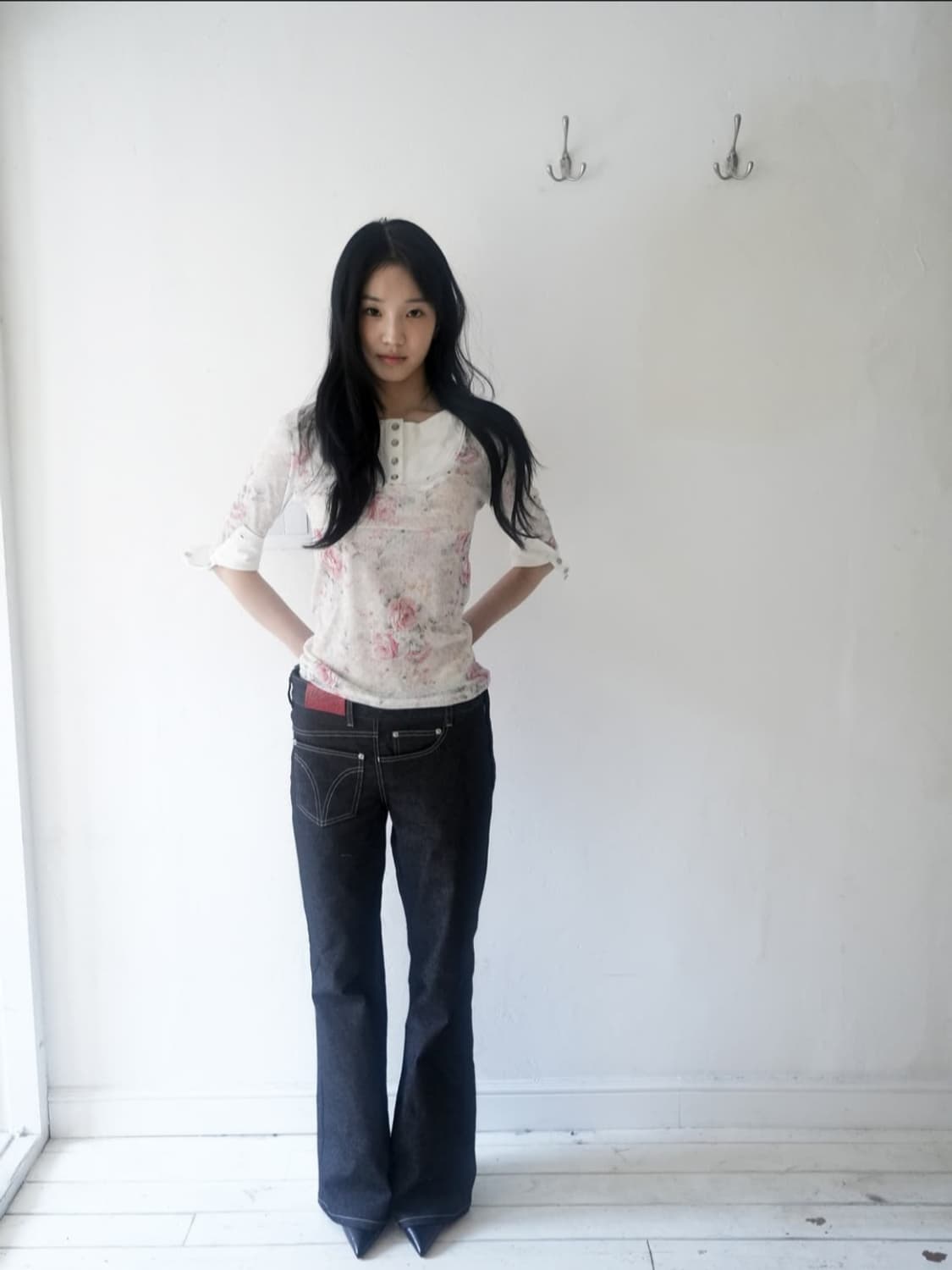 인앵양인하모니 레이어드 탑 로즈 상품이미지4