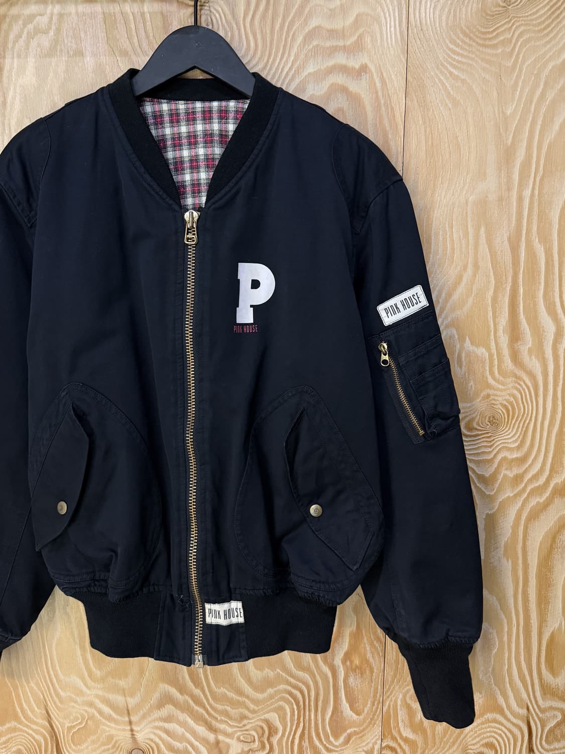 핑크하우스 90‘s 봄버 자켓 상품이미지4
